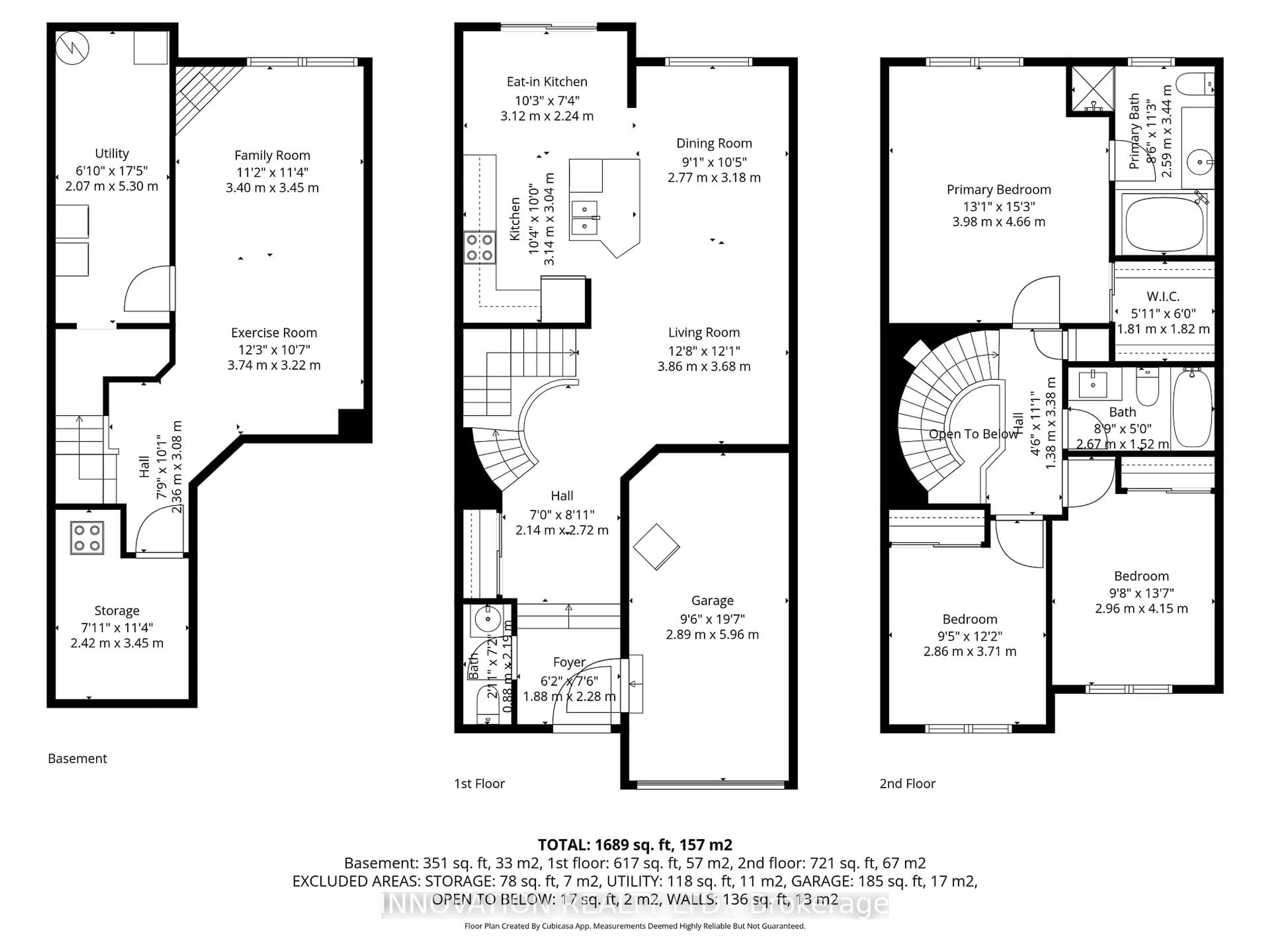 Floor plan for 1287 Klondike Rd, Ottawa Ontario K2W 1E2