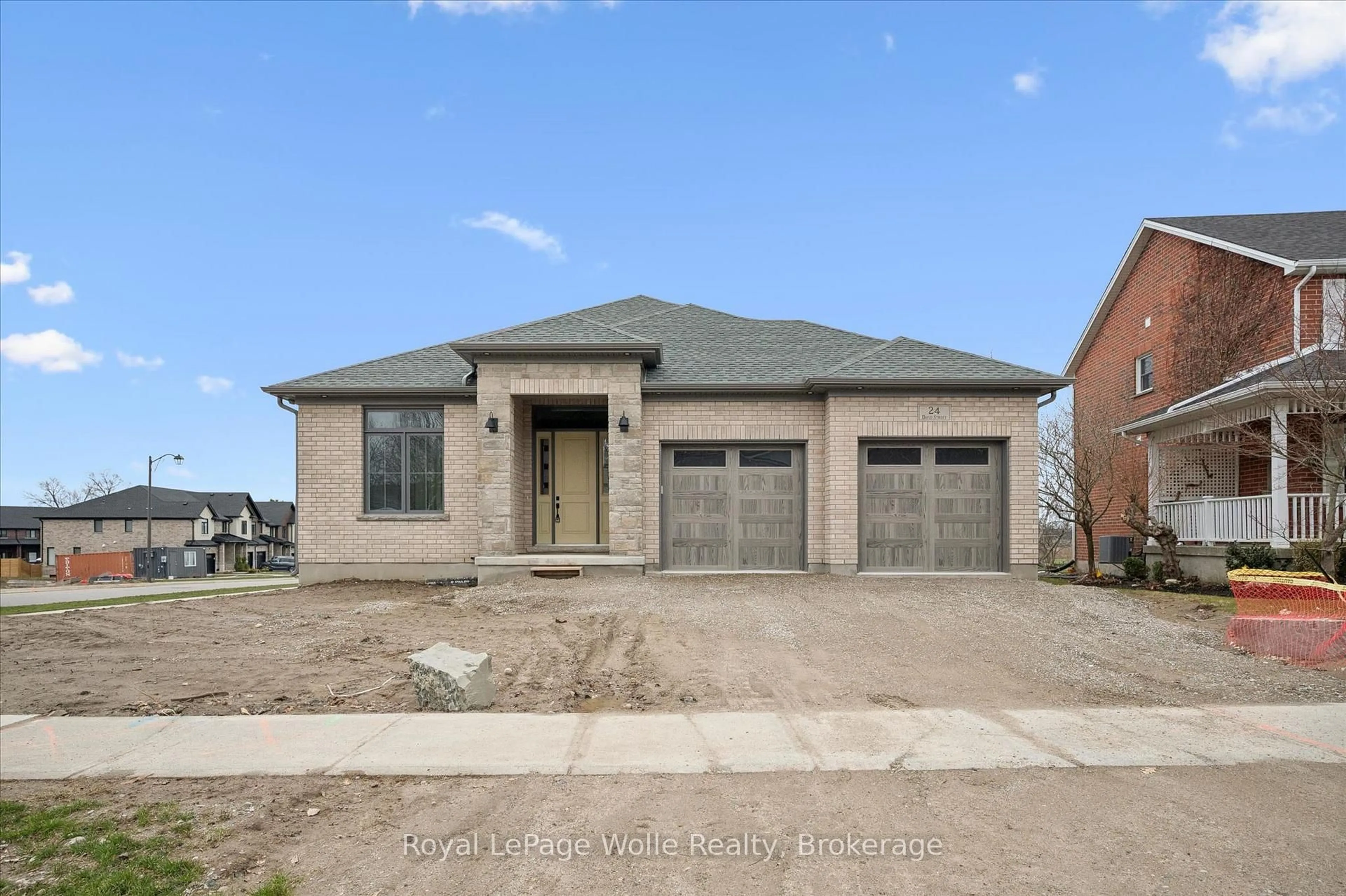 Home with brick exterior material, street for 24 David St, Ingersoll Ontario N5C 4E5