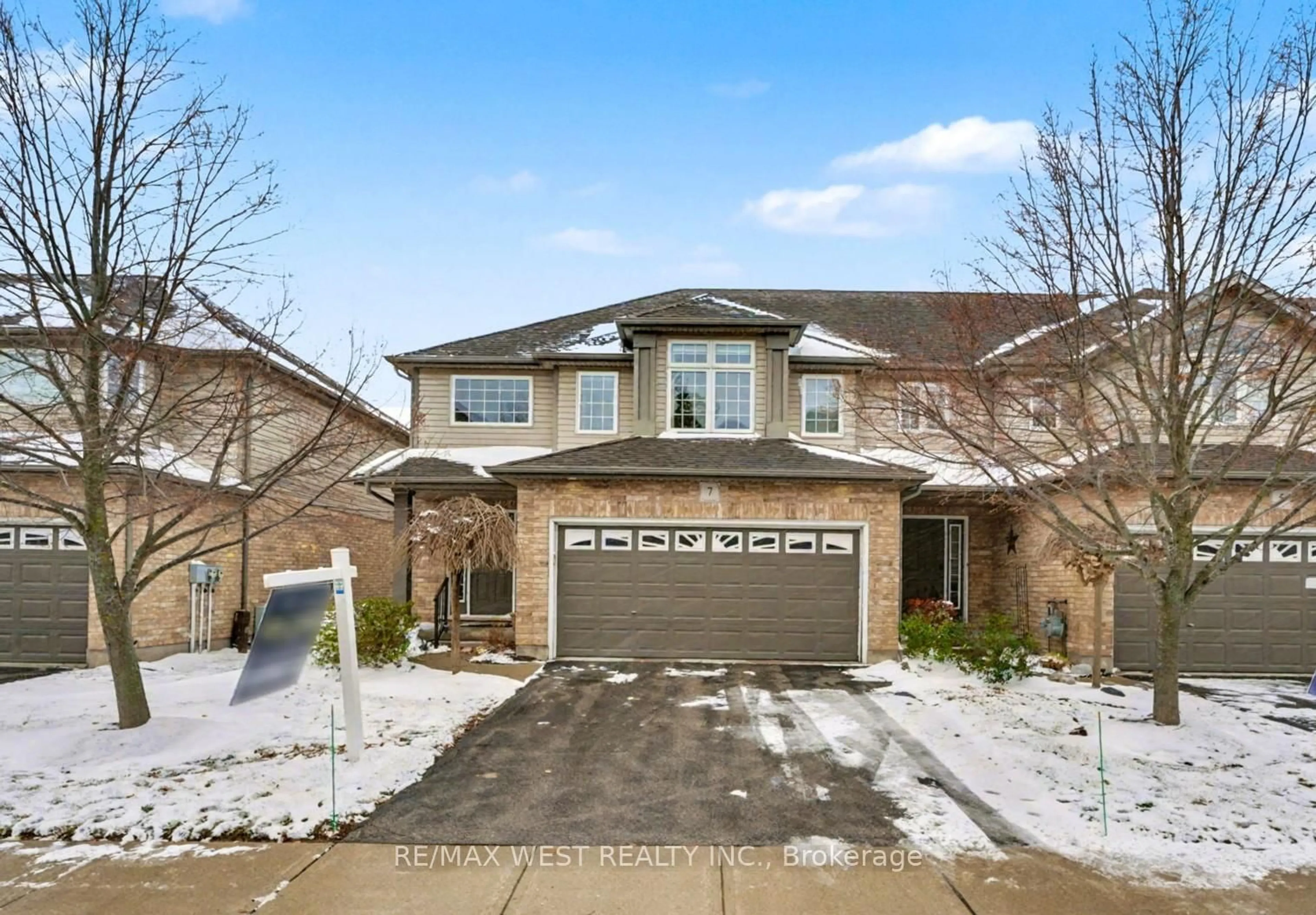 Home with brick exterior material, street for 255 Summerfield Dr #7, Guelph Ontario N1L 0E1