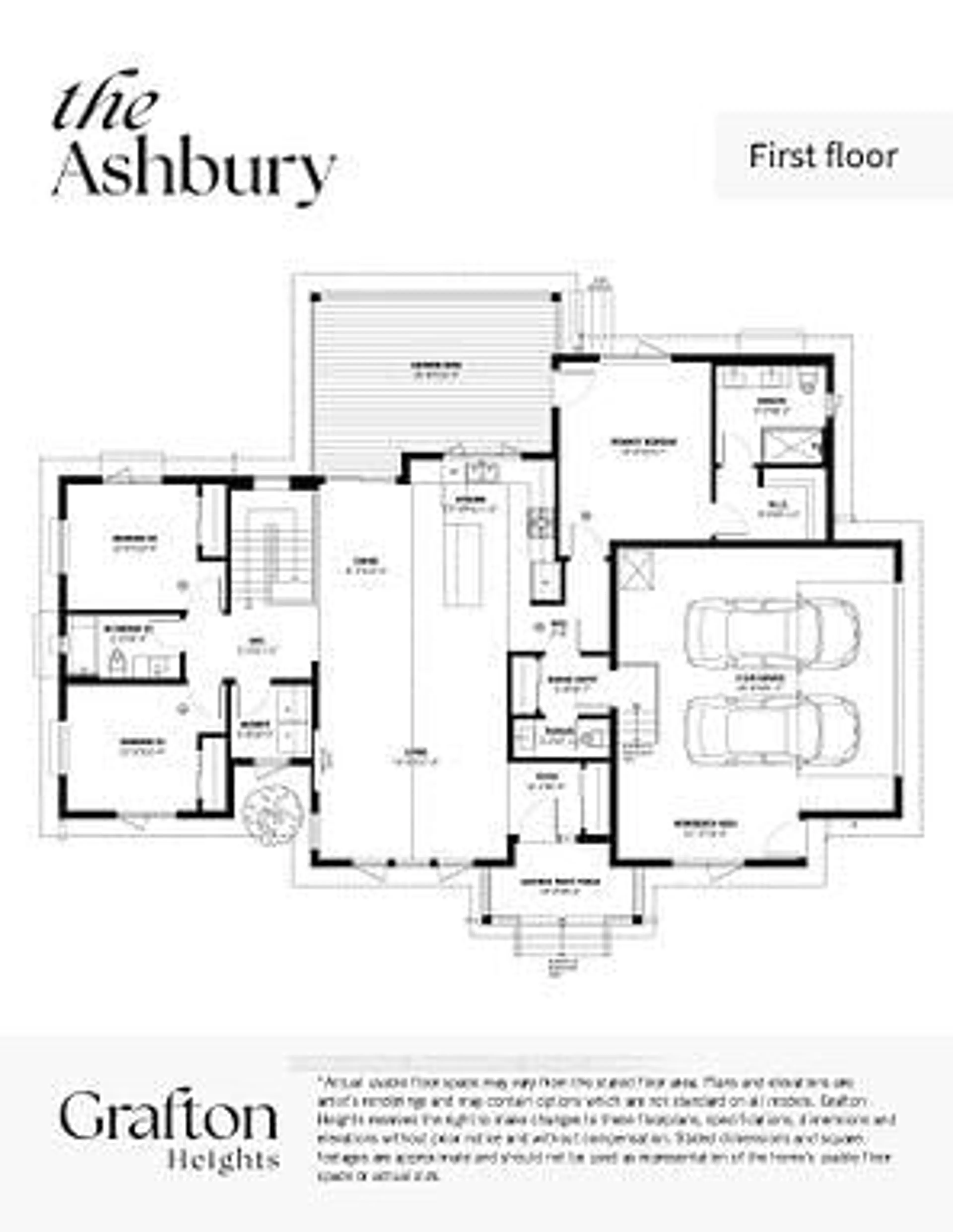 Floor plan for Lot 35 Ridgeline Dr, Alnwick/Haldimand Ontario K0K 2G0