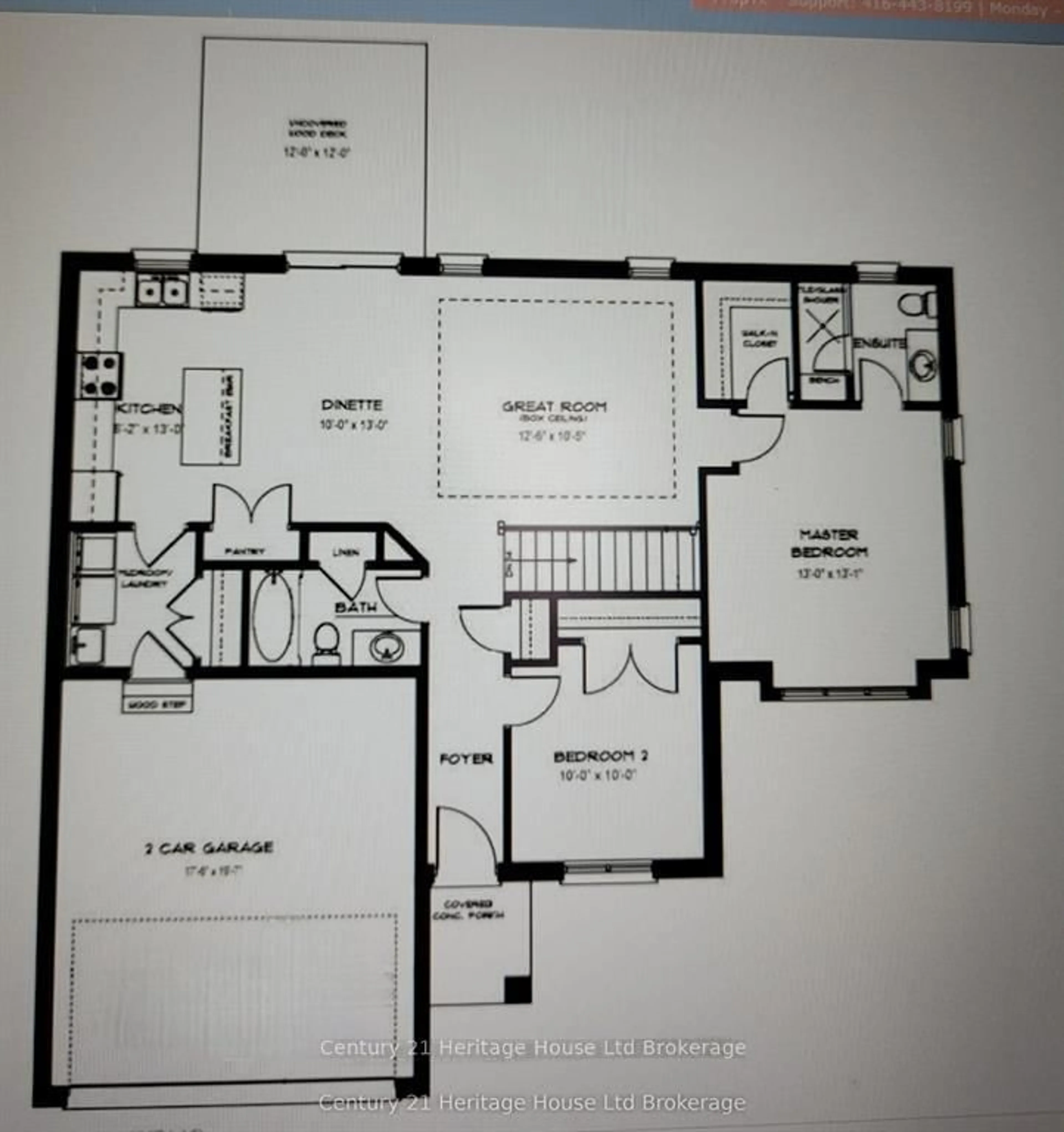 Floor plan for 87 MATHESON Cres, East Zorra-Tavistock Ontario N0J 1M0