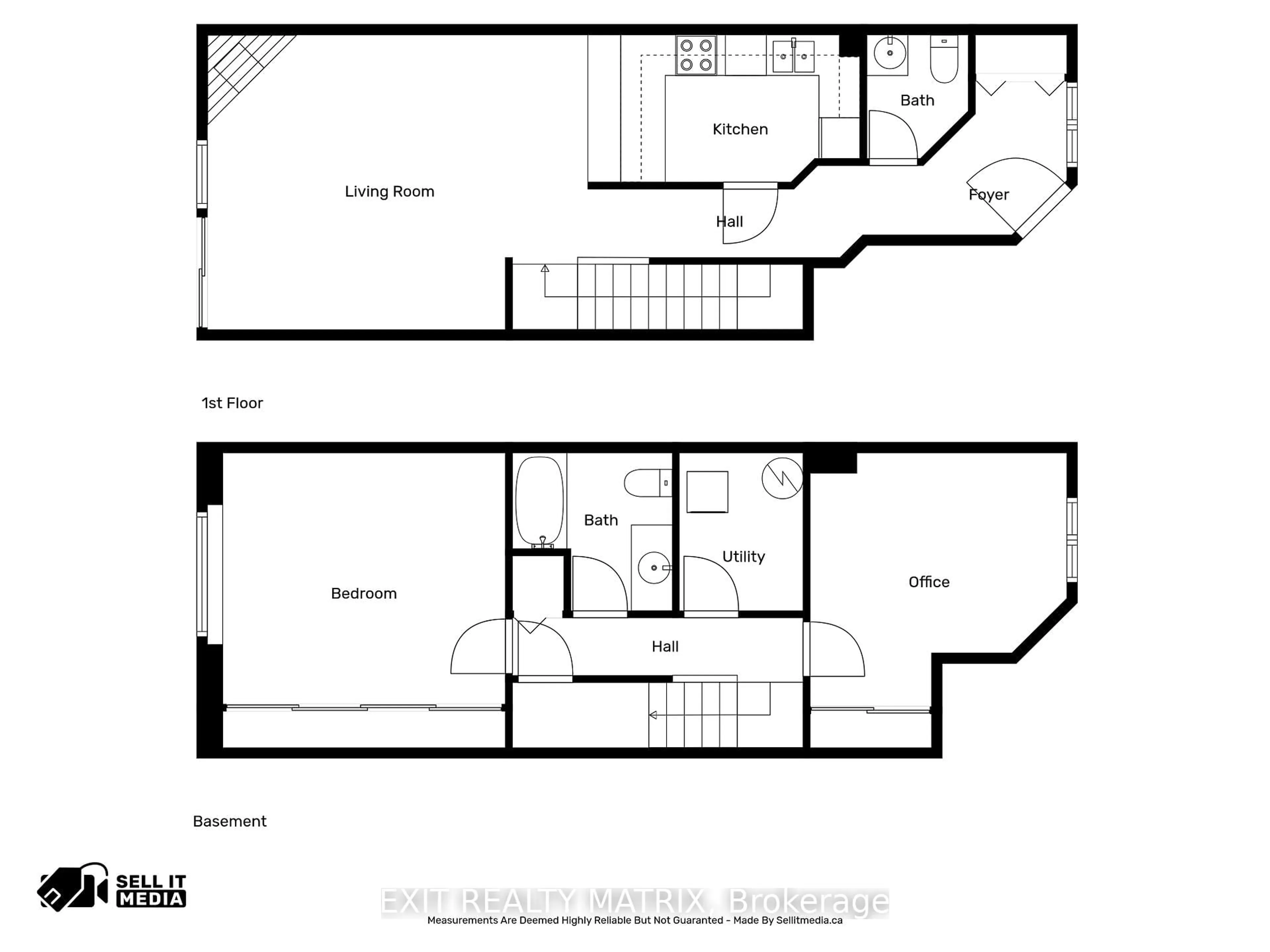 Floor plan for 458 Briston Private #20, Ottawa Ontario K1G 5R4