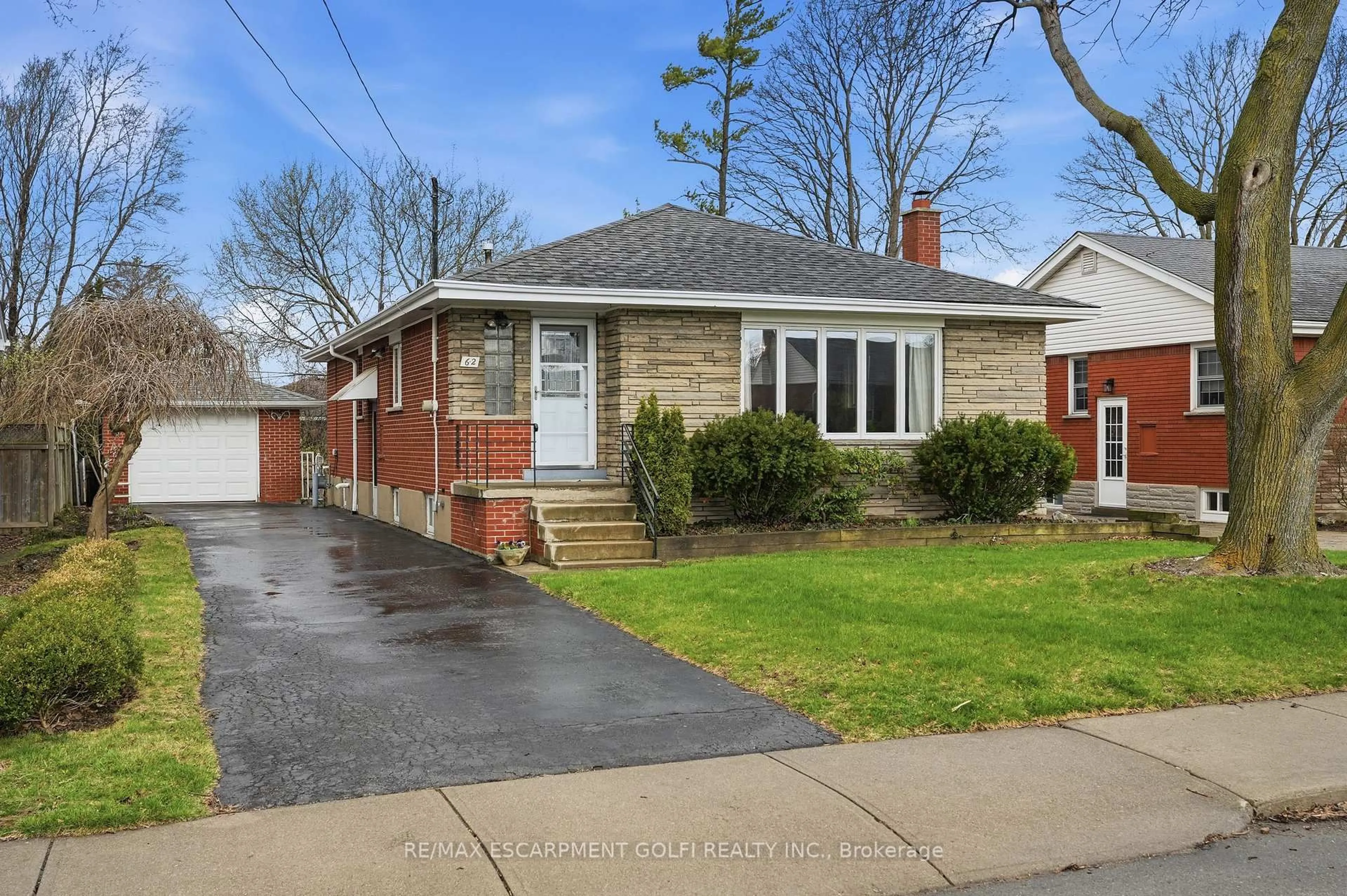 Home with brick exterior material, street for 62 Grenadier Dr, Hamilton Ontario L8T 4E3