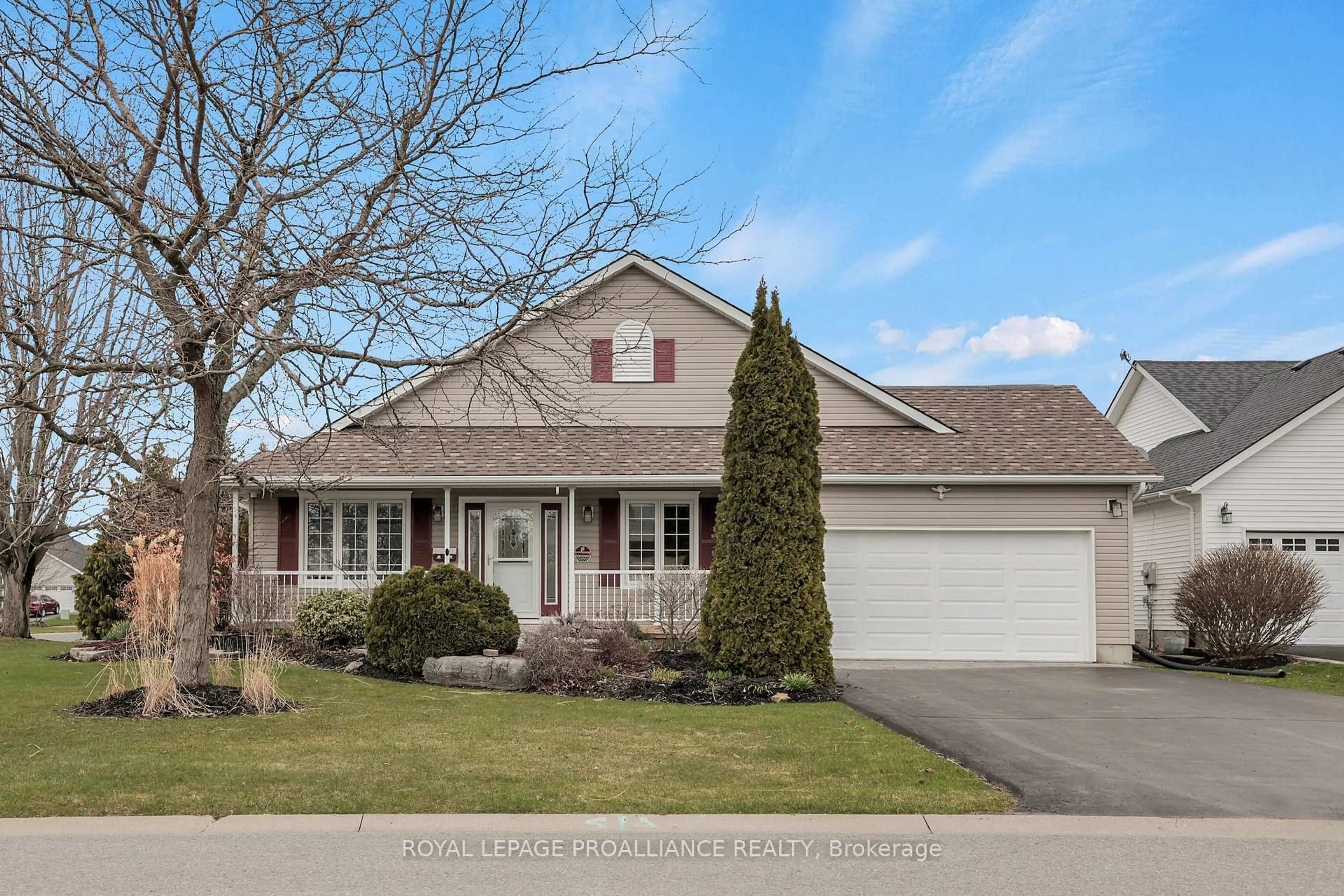 Home with vinyl exterior material, street for 131 Mills Rd, Brighton Ontario K0K 1H0