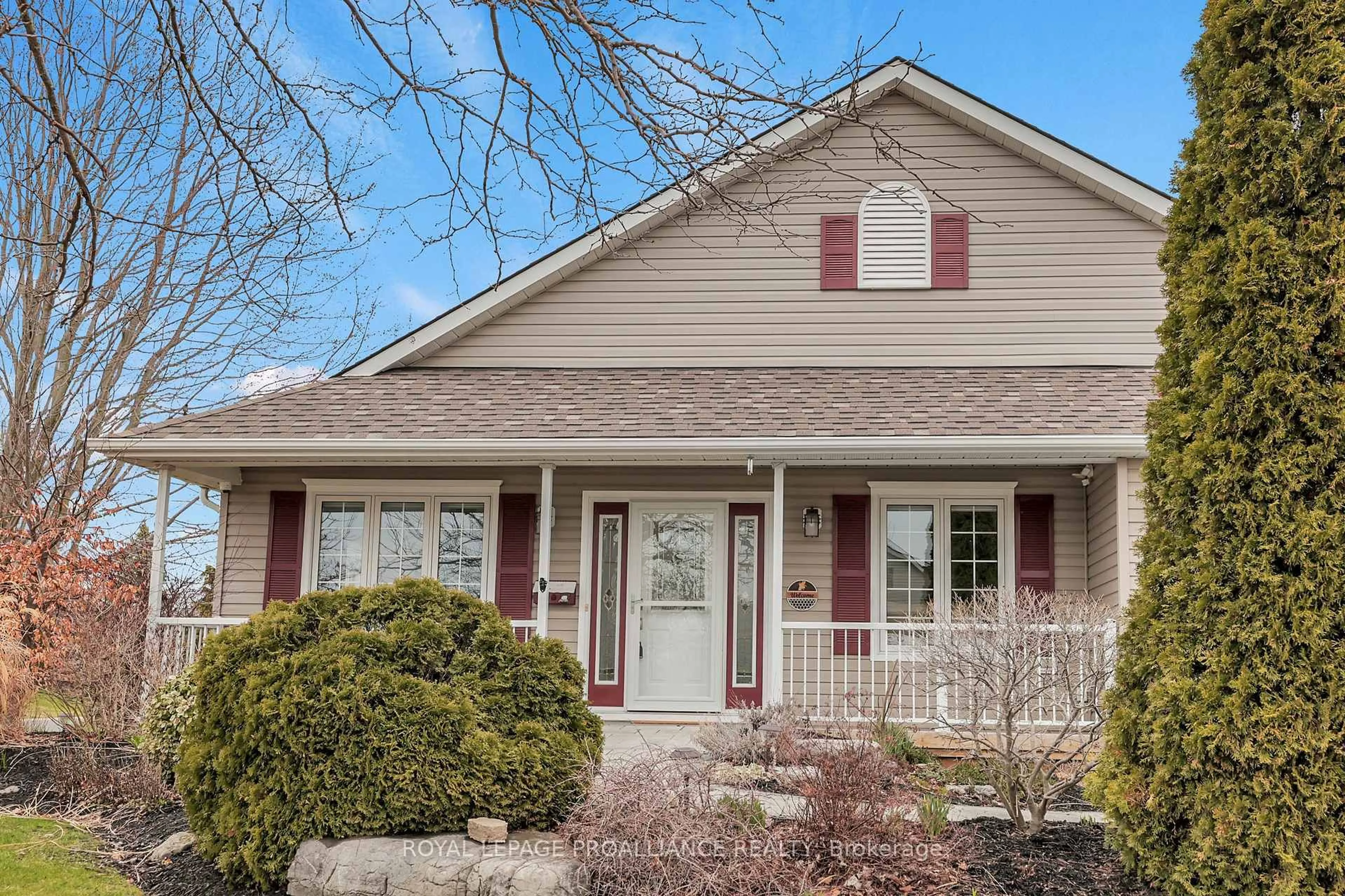 Home with vinyl exterior material, street for 131 Mills Rd, Brighton Ontario K0K 1H0