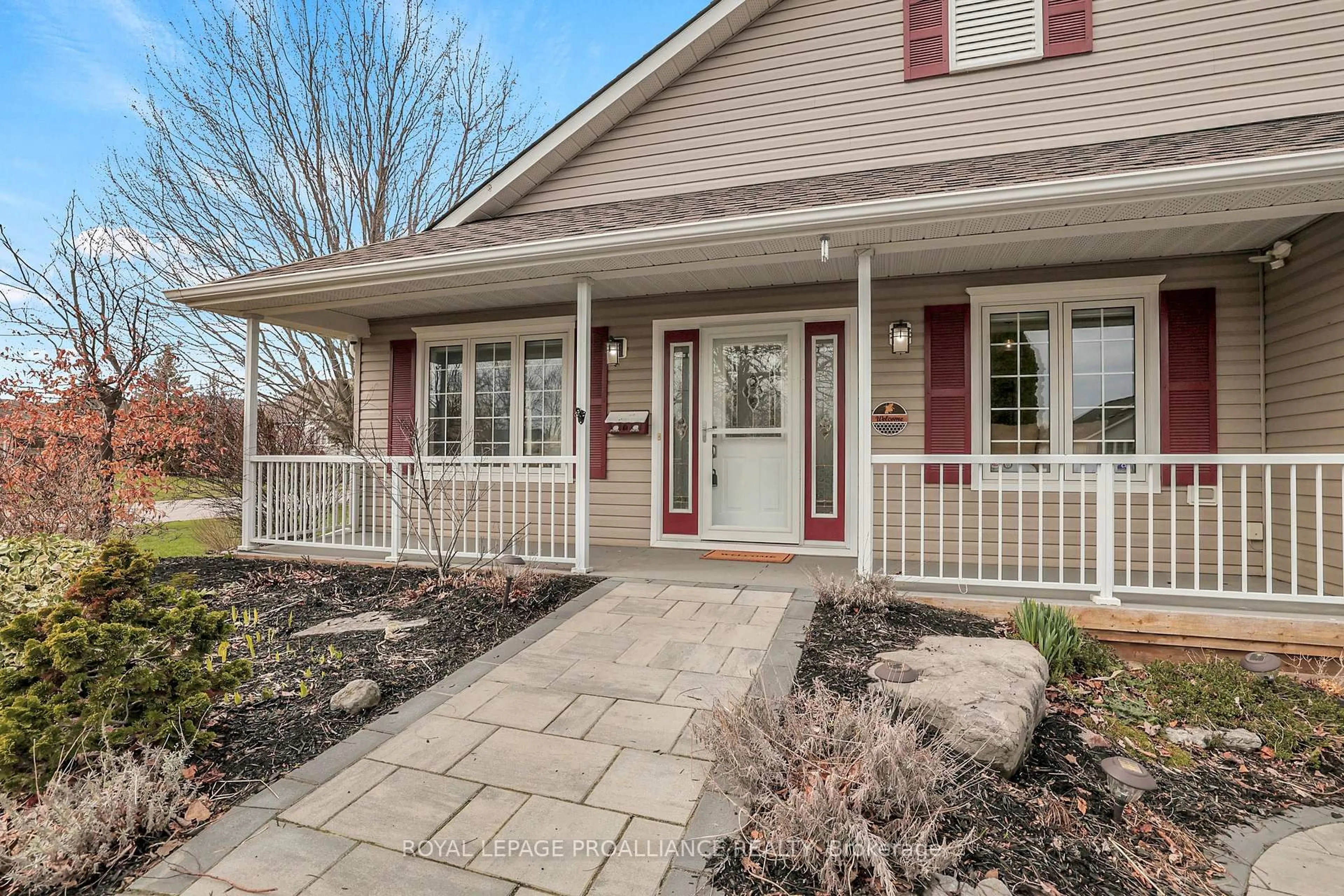 Home with vinyl exterior material, street for 131 Mills Rd, Brighton Ontario K0K 1H0