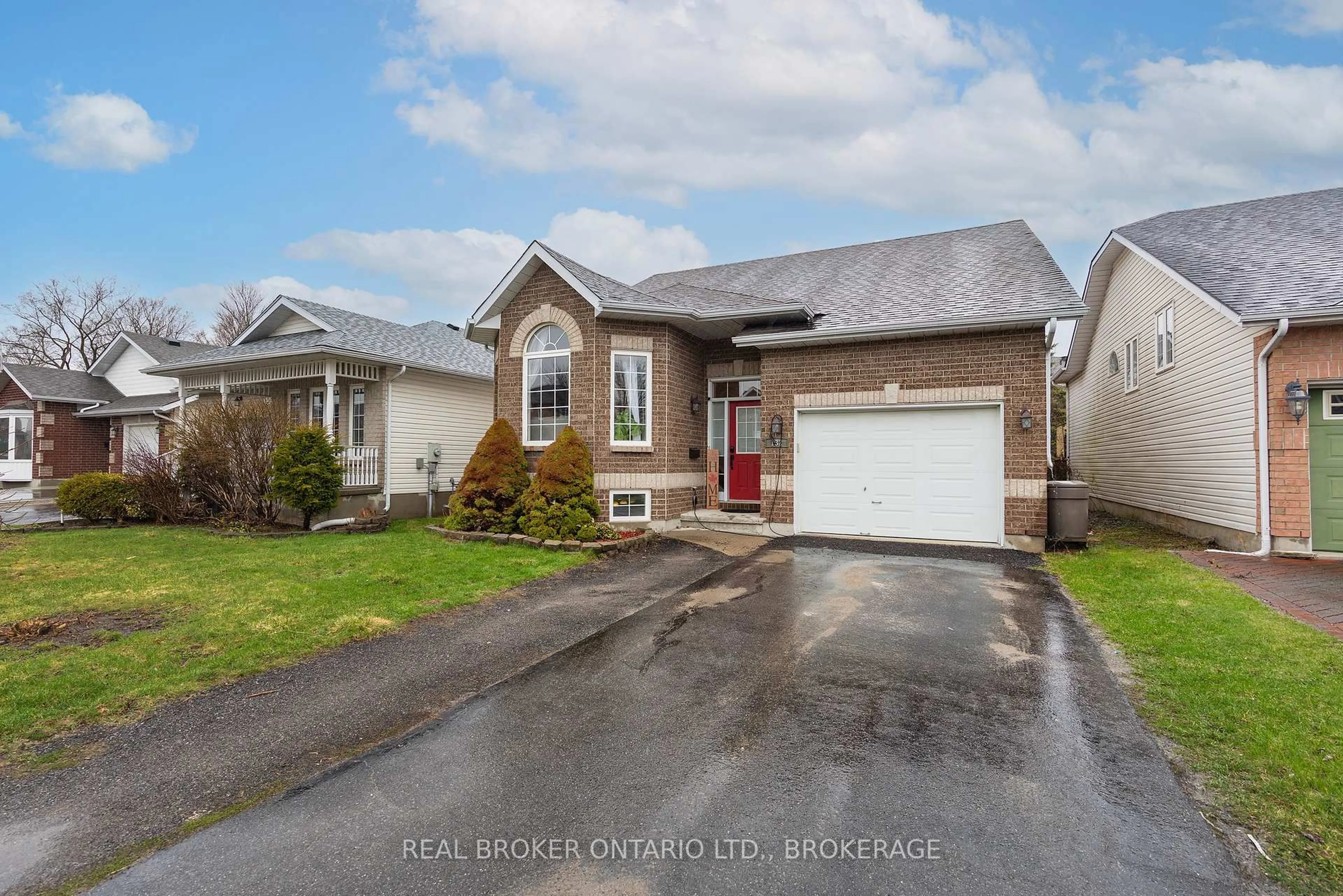 Home with vinyl exterior material, street for 132 Dalgleish Ave, Kingston Ontario K7K 7E3