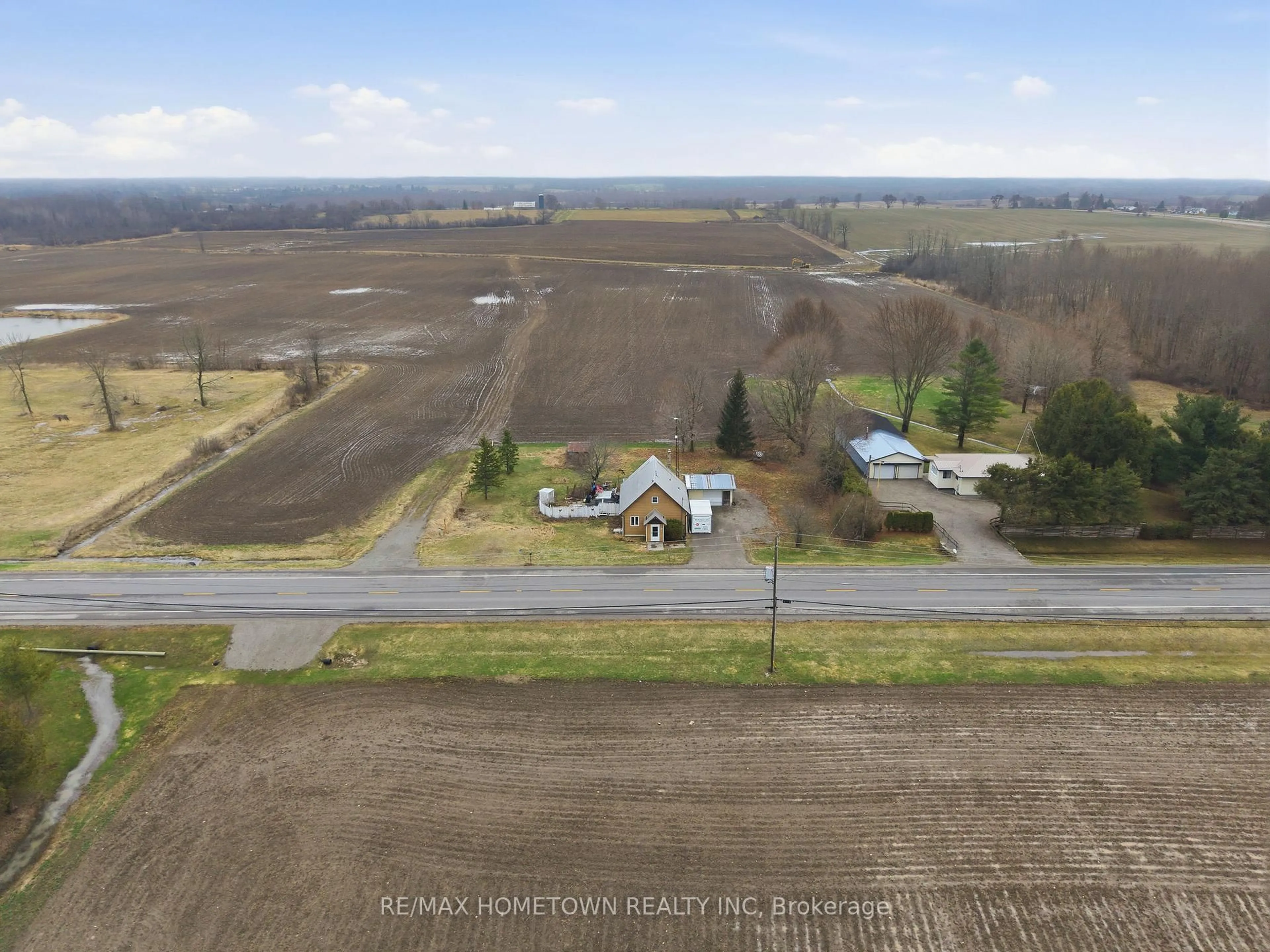 A pic from outside/outdoor area/front of a property/back of a property/a pic from drone, unknown for 49 Addison Rd, Athens Ontario K0E 1B0