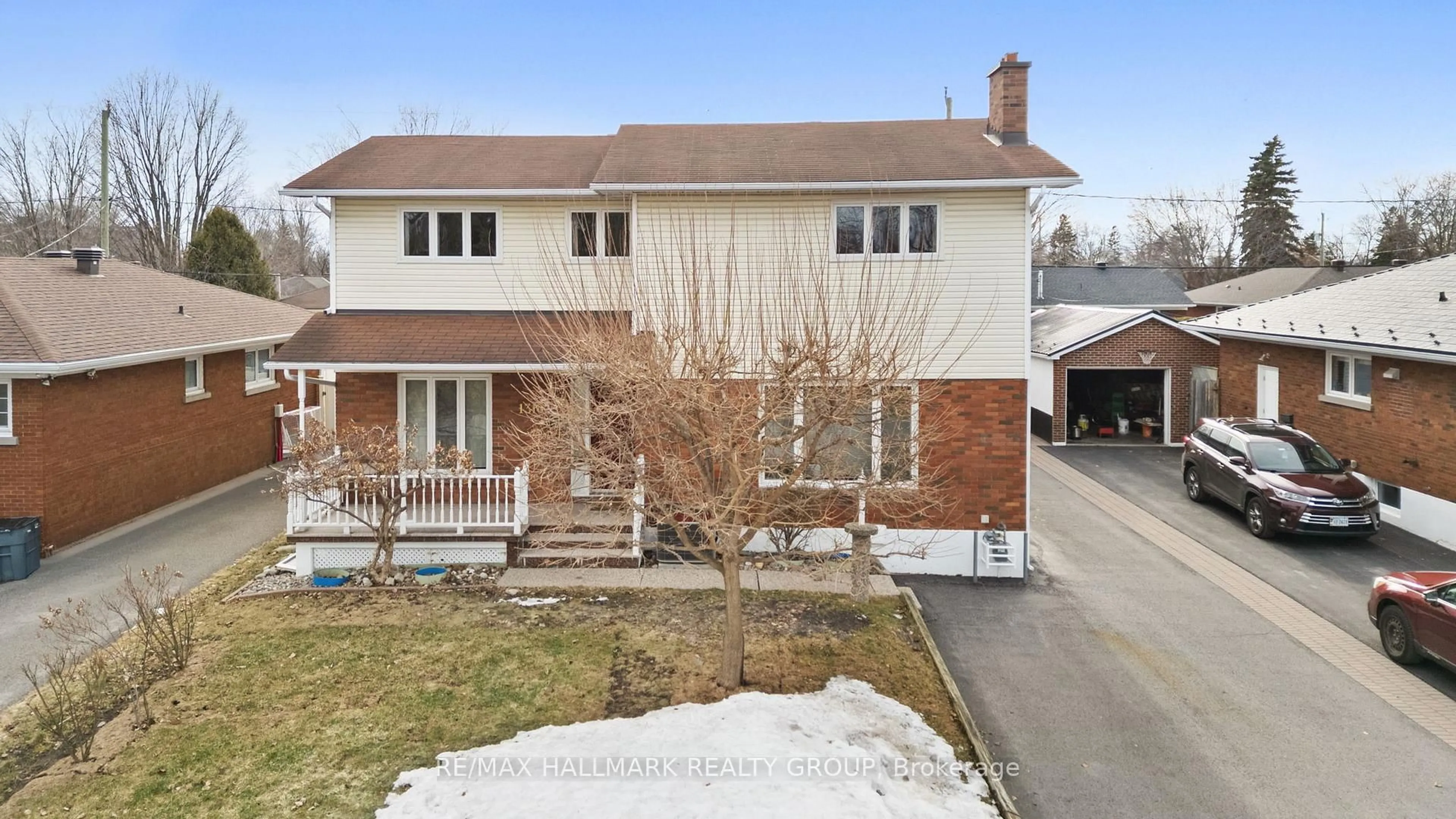 Home with brick exterior material, street for 1310 Ferguson St, Ottawa Ontario K2C 2K4
