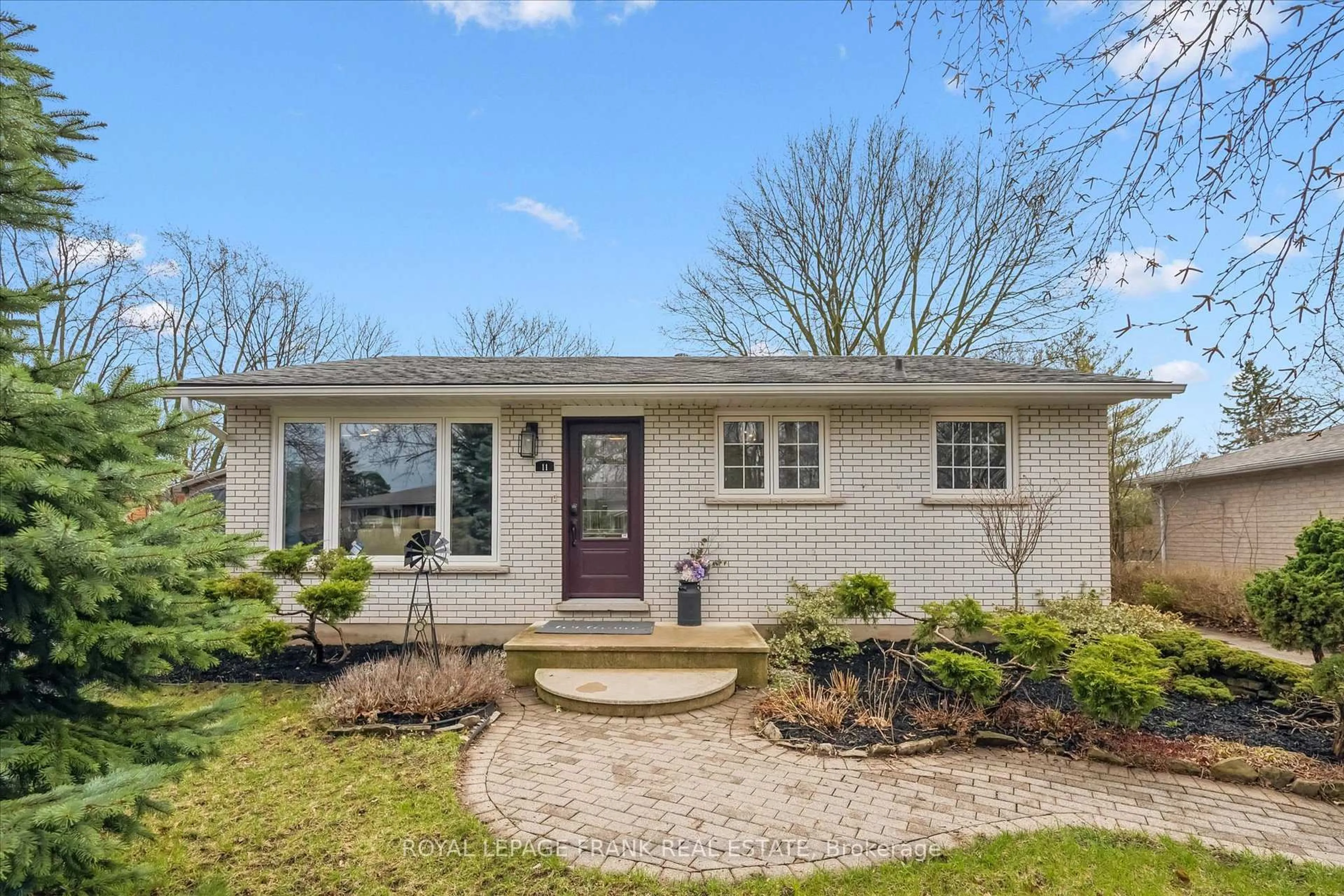 Home with brick exterior material, street for 11 Argyle Dr, Guelph Ontario N1G 2P1