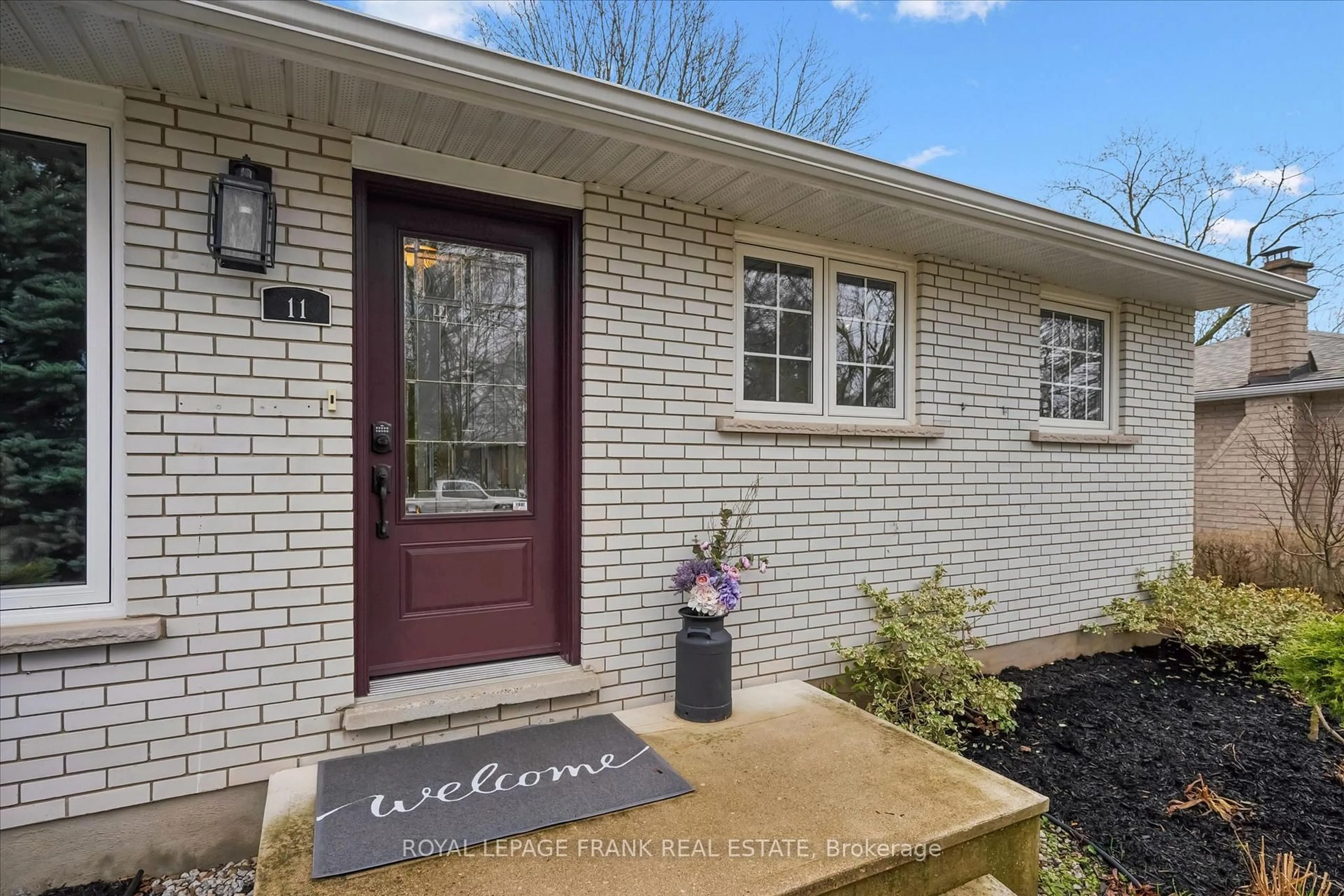 Home with brick exterior material, street for 11 Argyle Dr, Guelph Ontario N1G 2P1