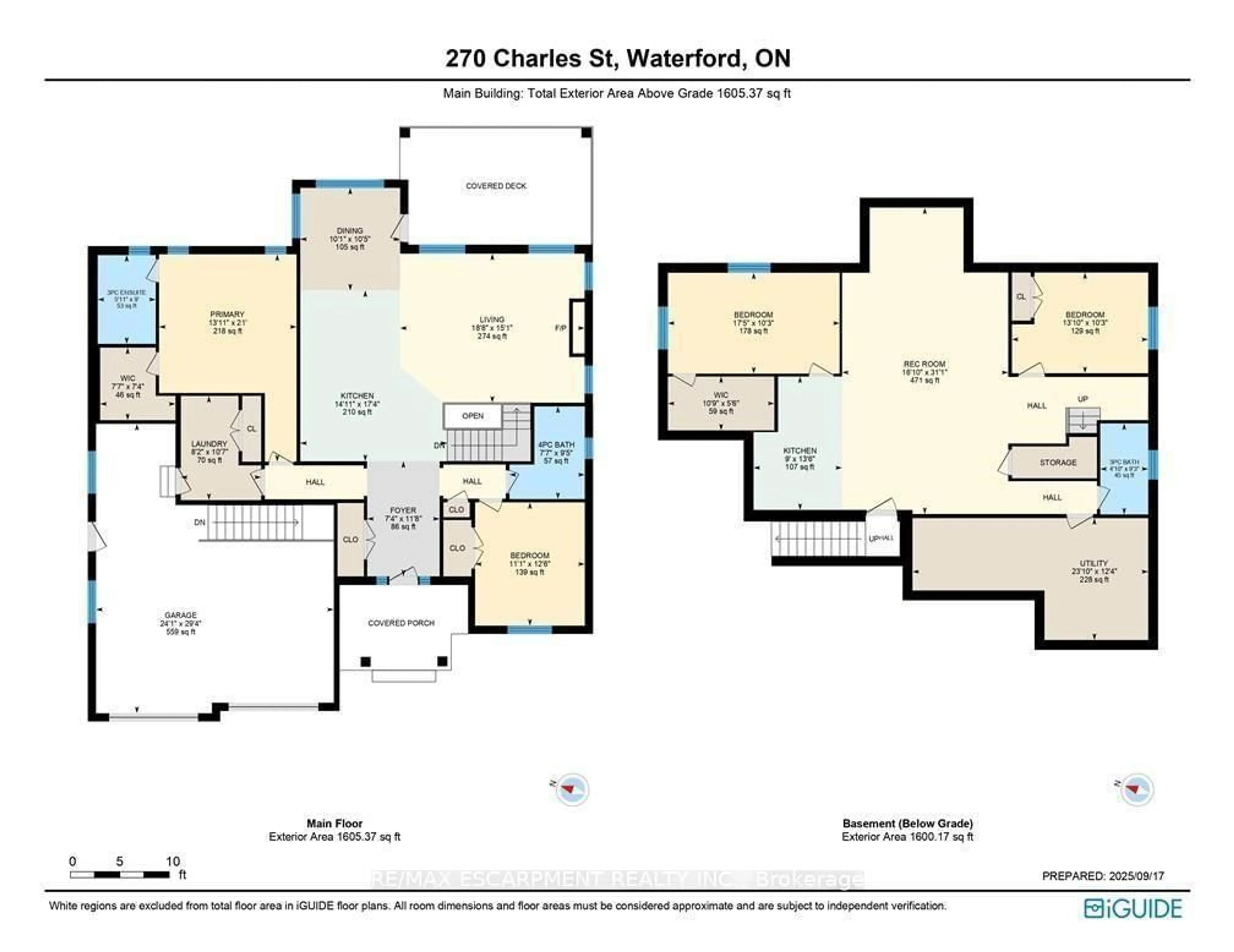 Floor plan for 270 Charles St, Norfolk Ontario N0E 1Y0