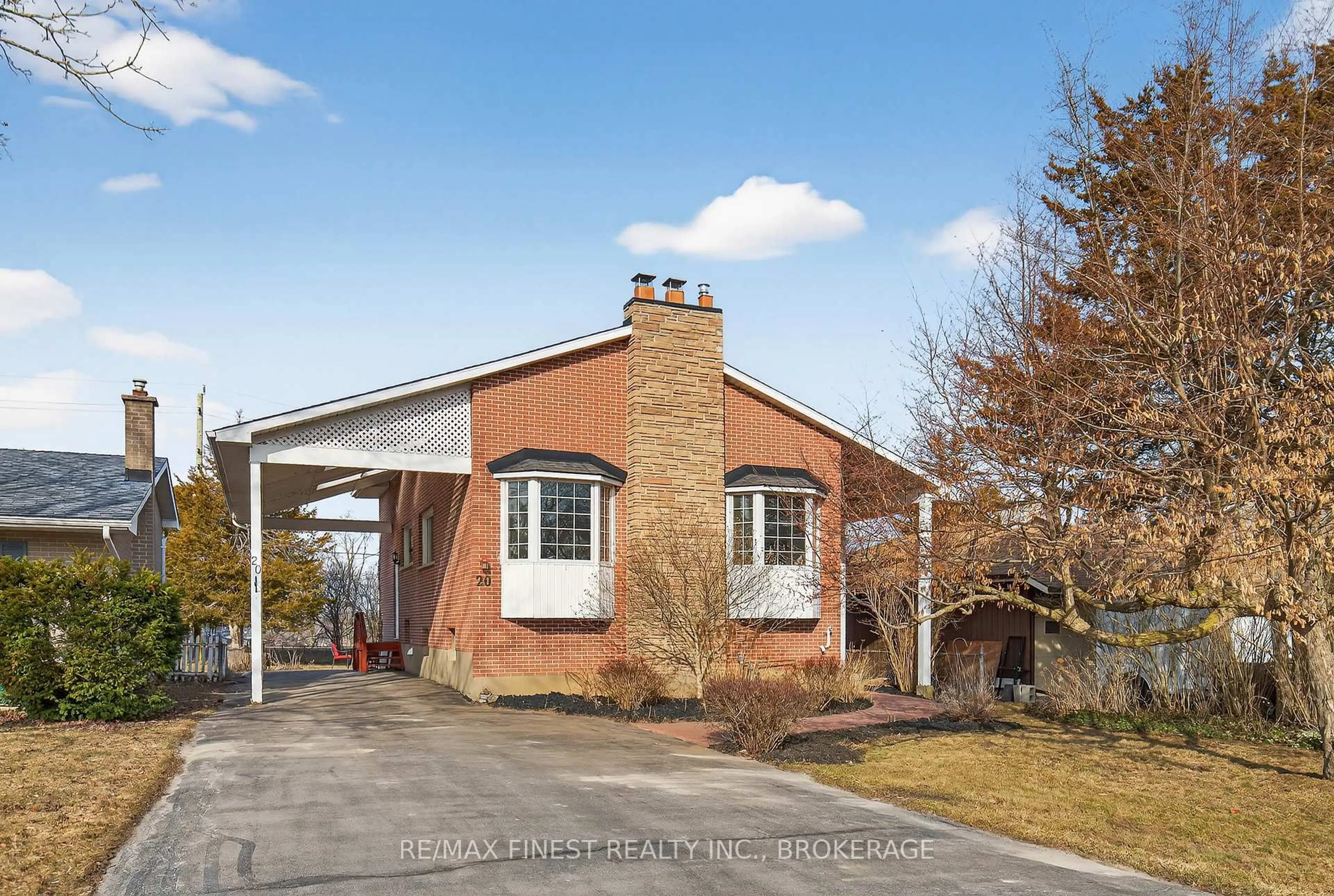 Home with brick exterior material, street for 20 Oakridge Ave, Kingston Ontario K7L 4S9