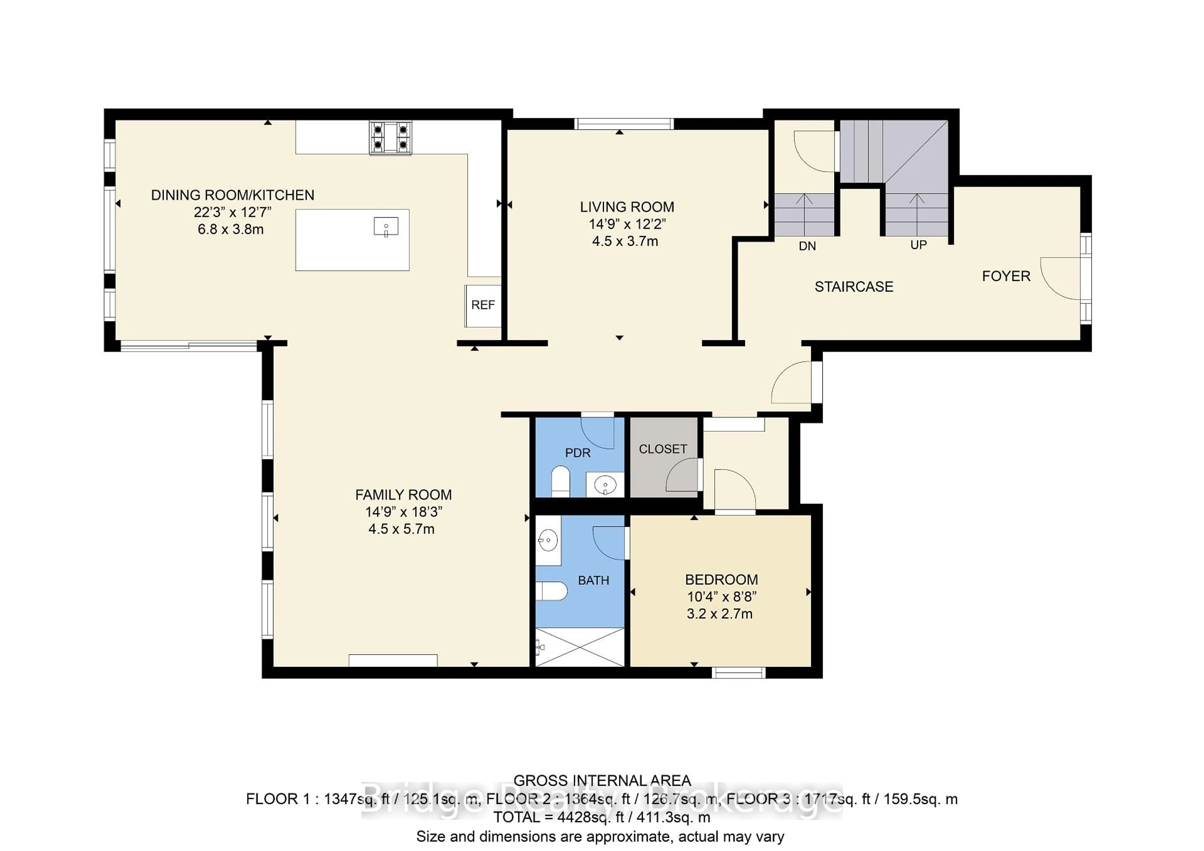 Floor plan for 1343 Upper Thames Dr, Woodstock Ontario N4T 0N1
