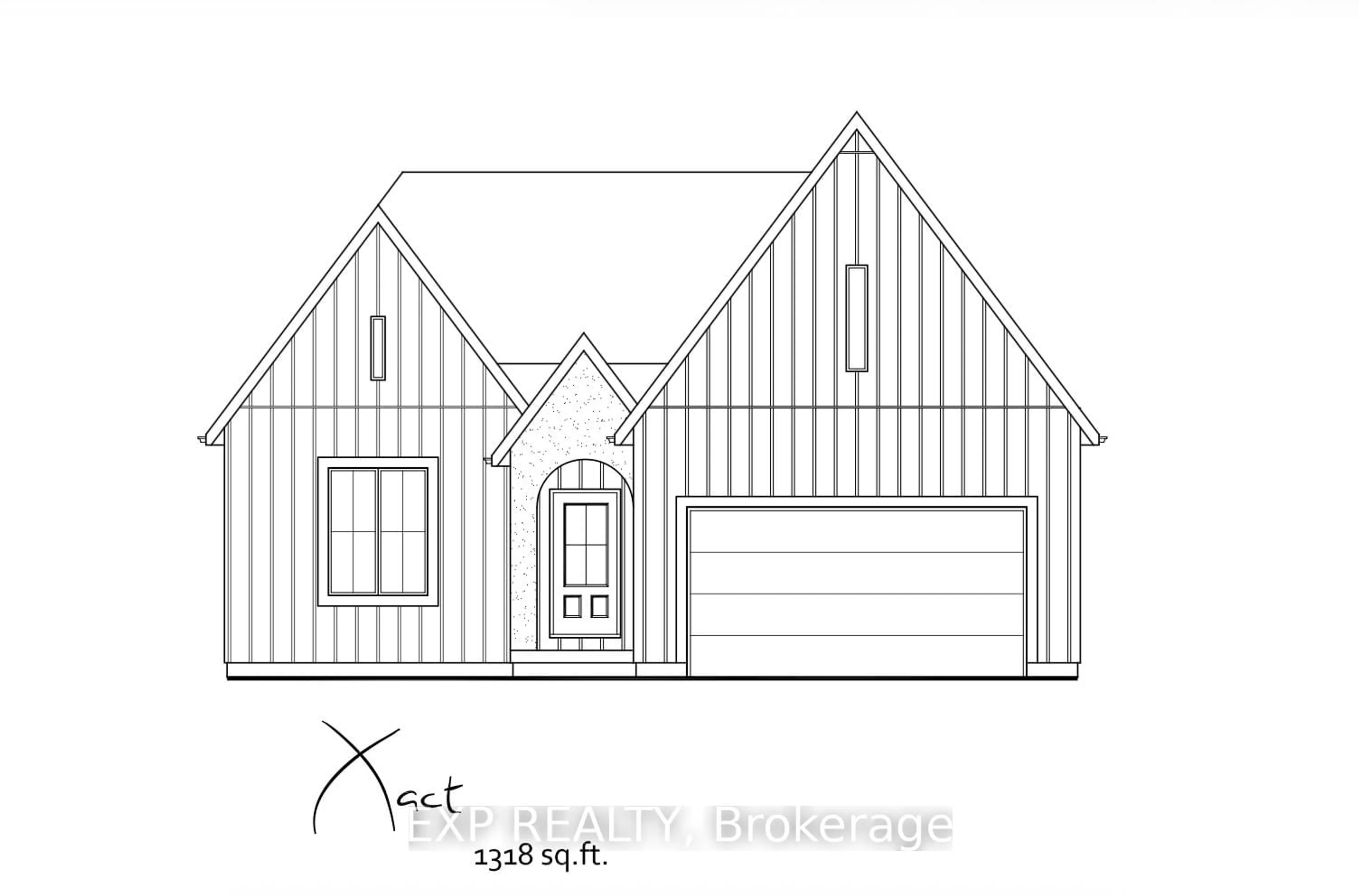 Floor plan for 206 Merritt Crt, North Middlesex Ontario N0M 2K0