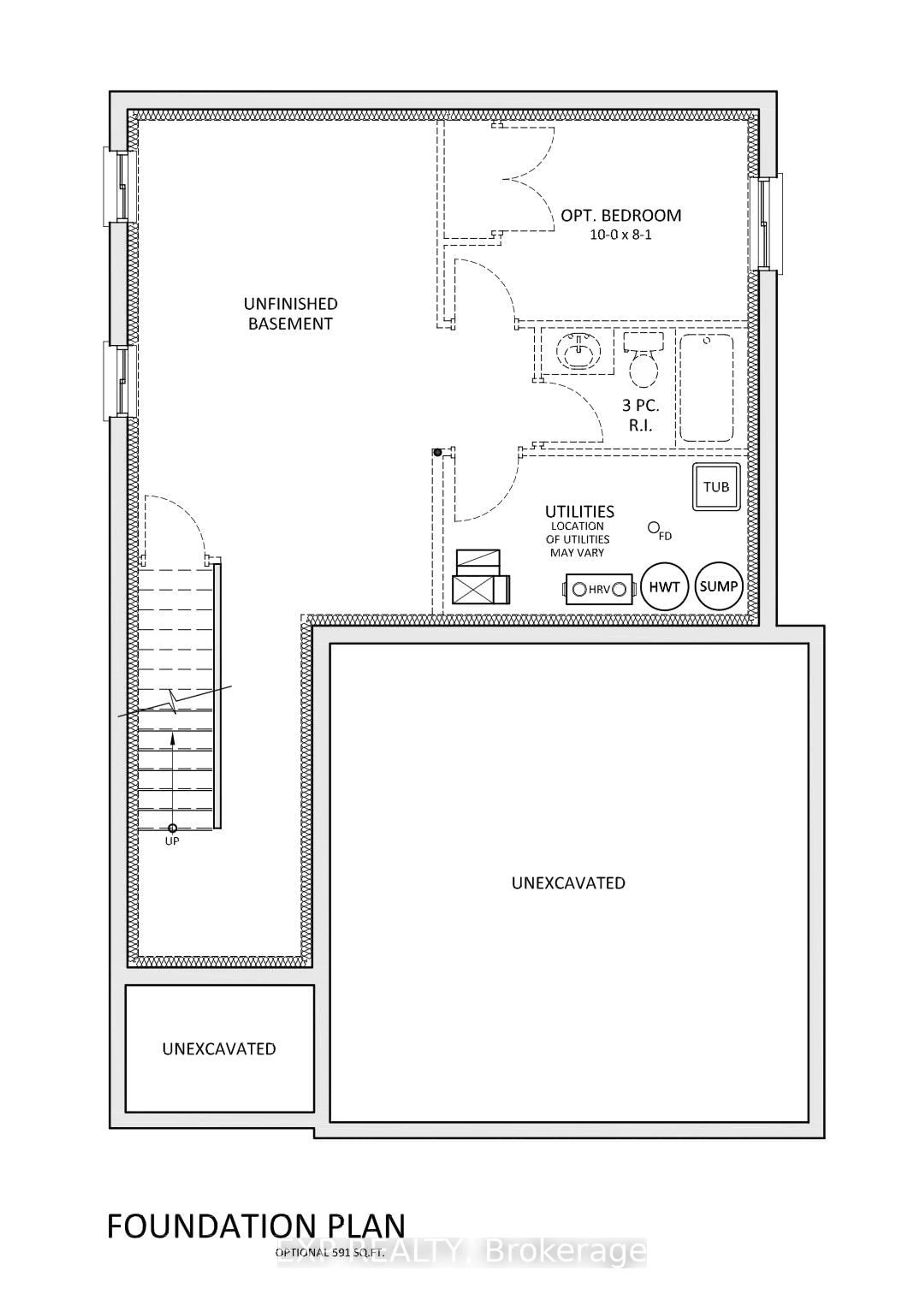Floor plan for 208 Merritt Crt, North Middlesex Ontario N0M 2K0