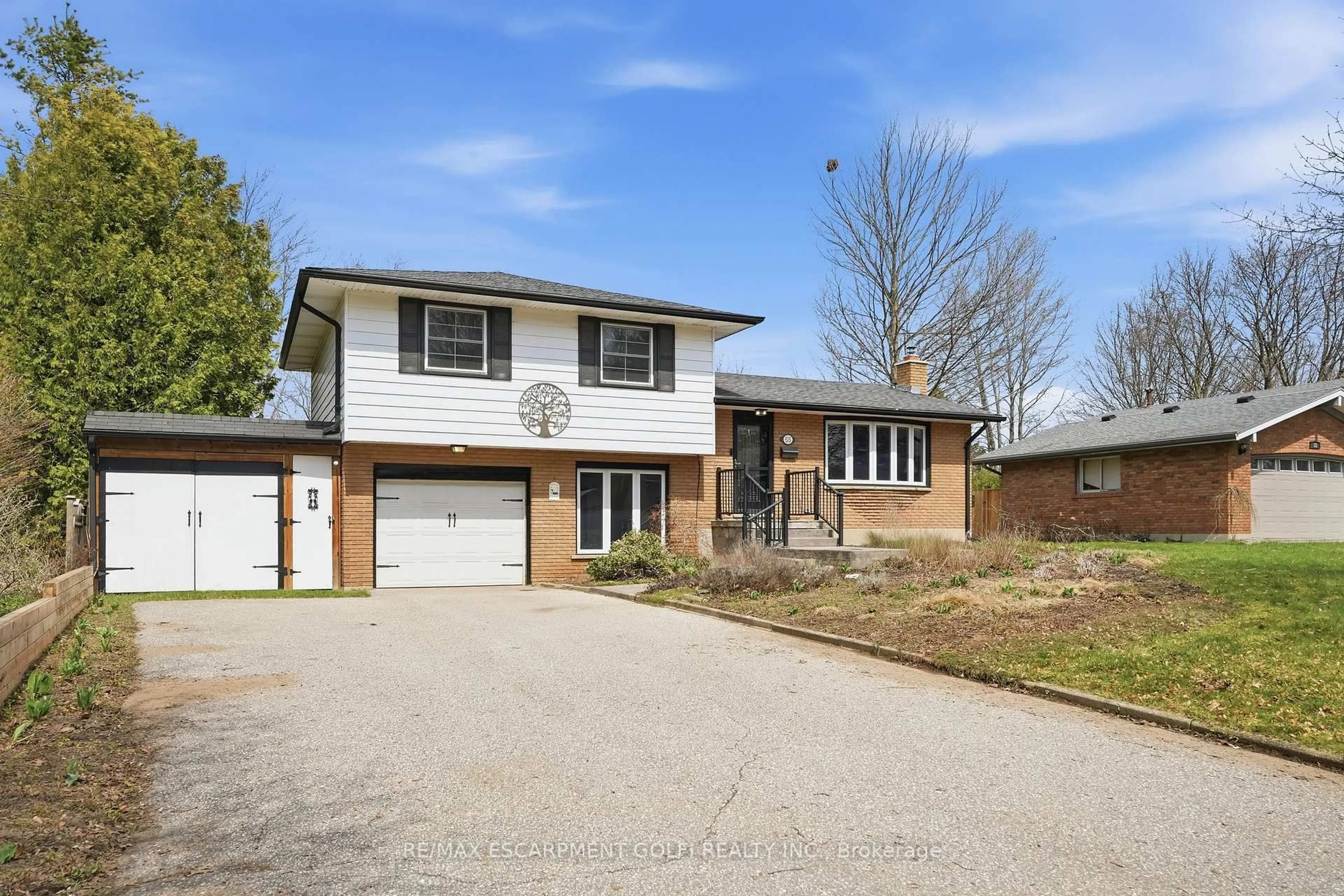 Home with brick exterior material, street for 55 Berkley Cres, Norfolk Ontario N3Y 4M7