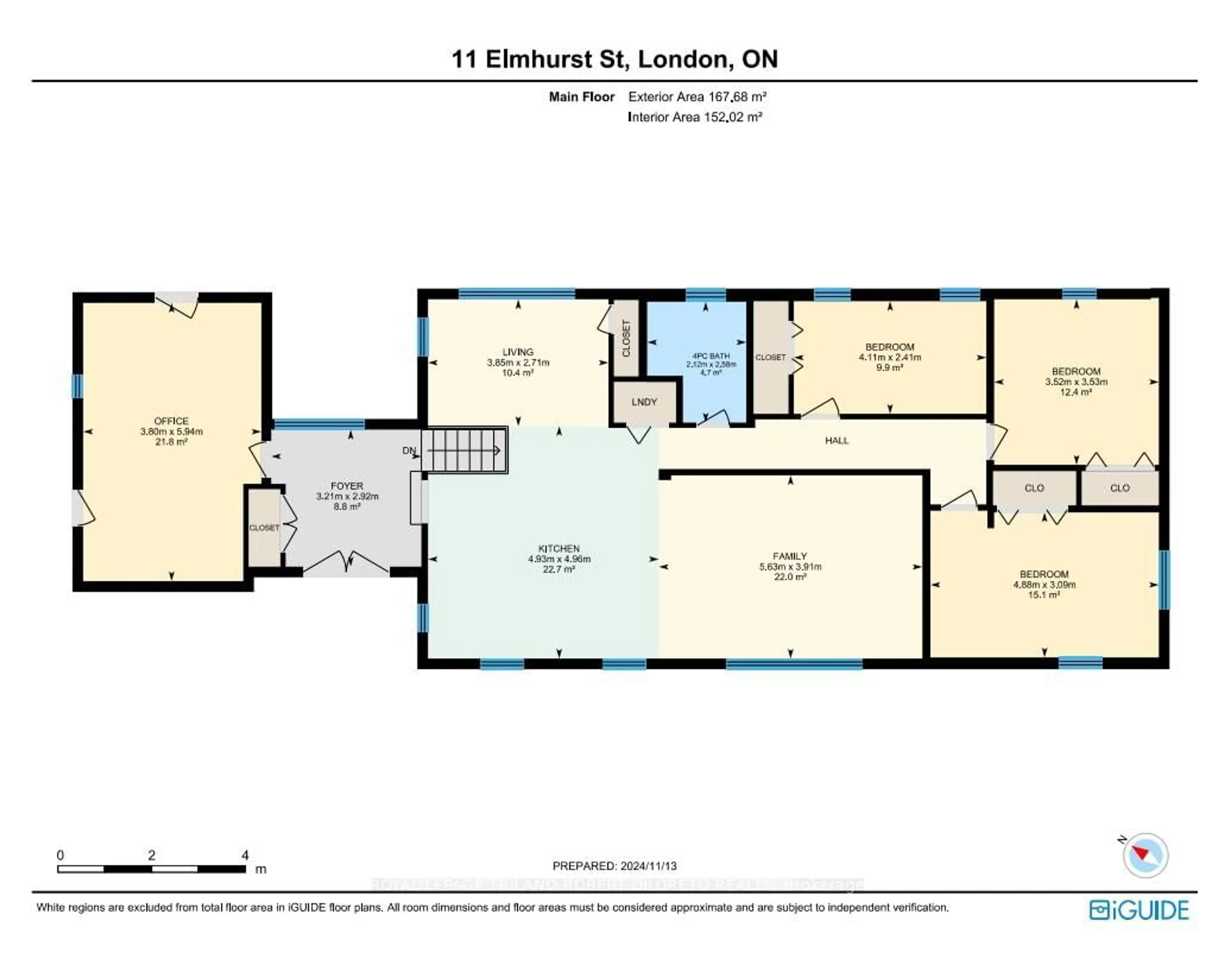 Floor plan for 11 ELMHURST St, Middlesex Centre Ontario N0L 1R0