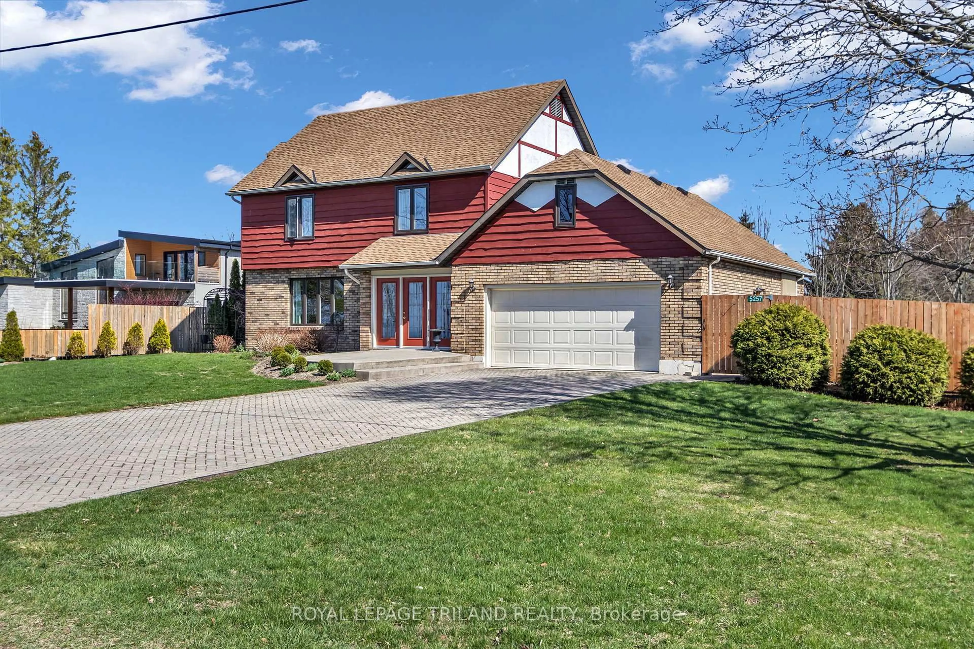 Home with brick exterior material, street for 5257 Cliff Rd, Lambton Shores Ontario N0N 1J7