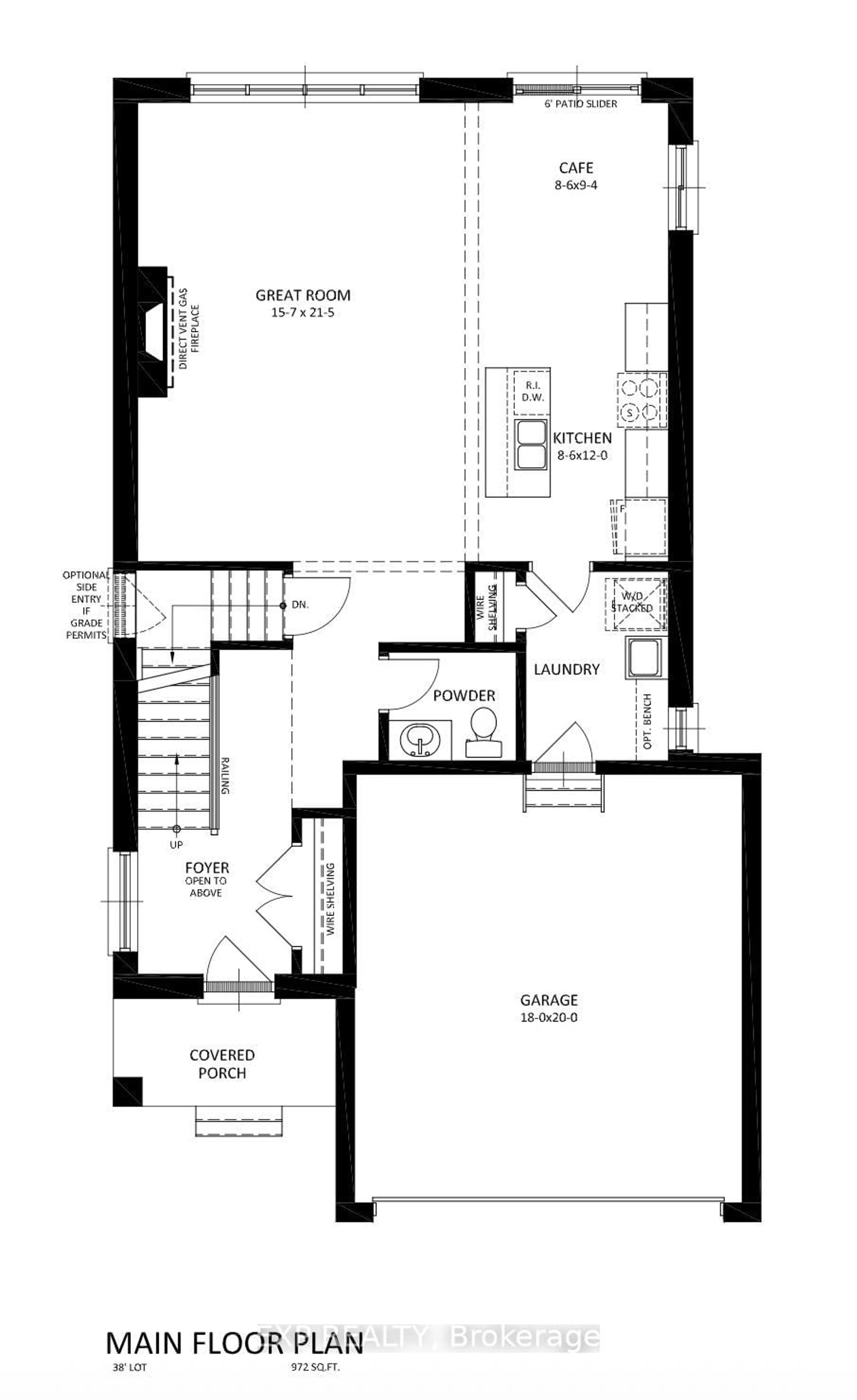 Floor plan for 210 Merritt Crt, North Middlesex Ontario N0M 2K0