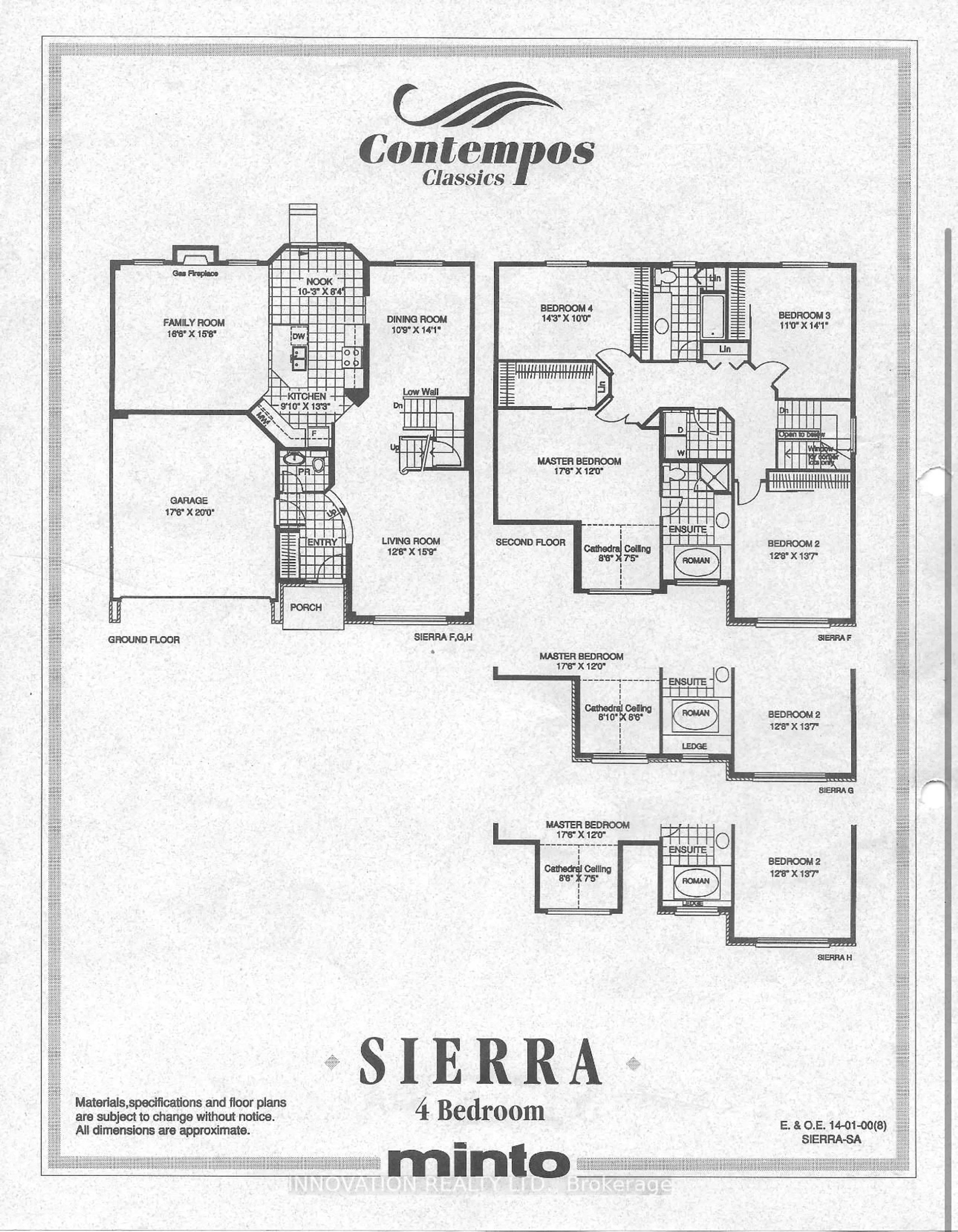 Floor plan for 15 Whithorn Ave, Kanata Ontario K2K 3B2