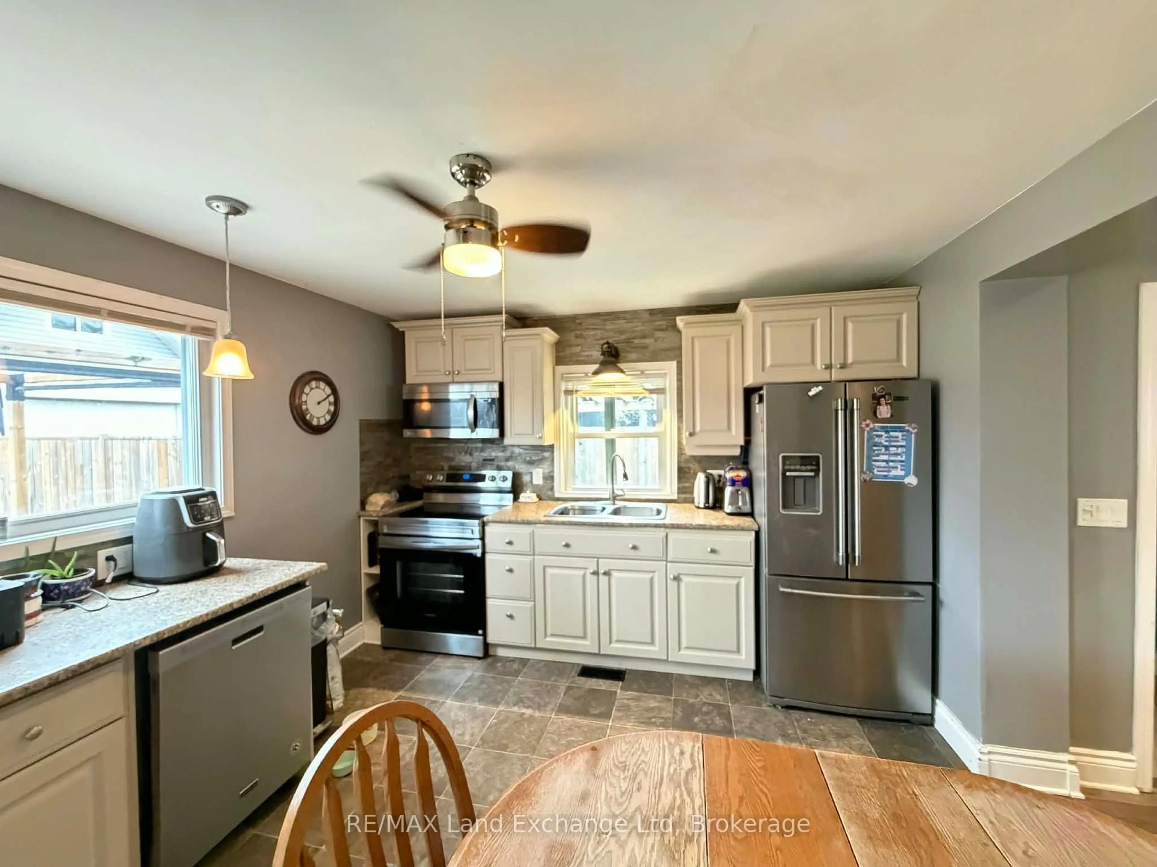 Open concept kitchen, ceramic/tile floor for 129 Victoria St, North Huron Ontario N0G 2W0