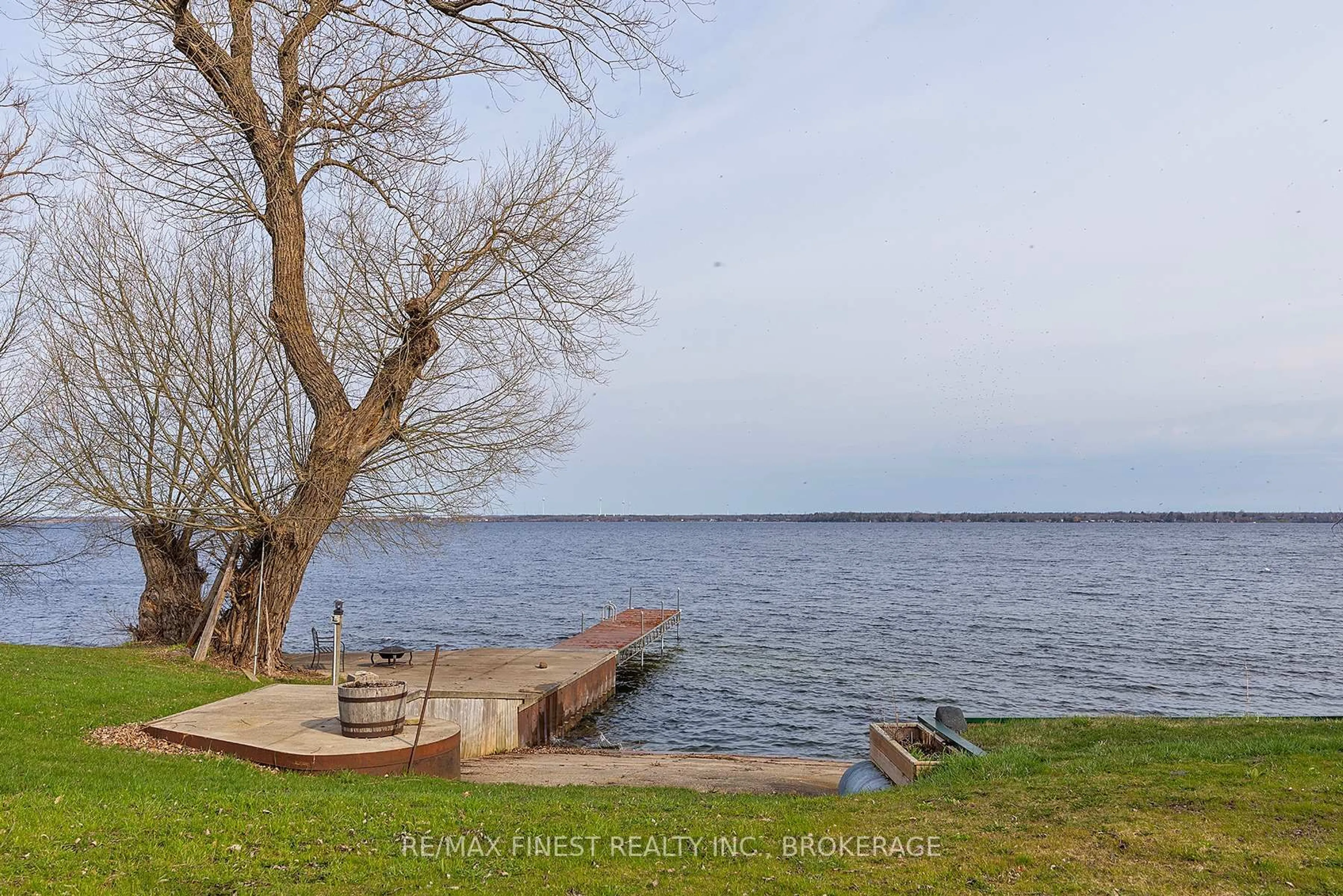 Patio, water/lake/river/ocean view for 2800 Front Rd, Stella Ontario K0H 2S0