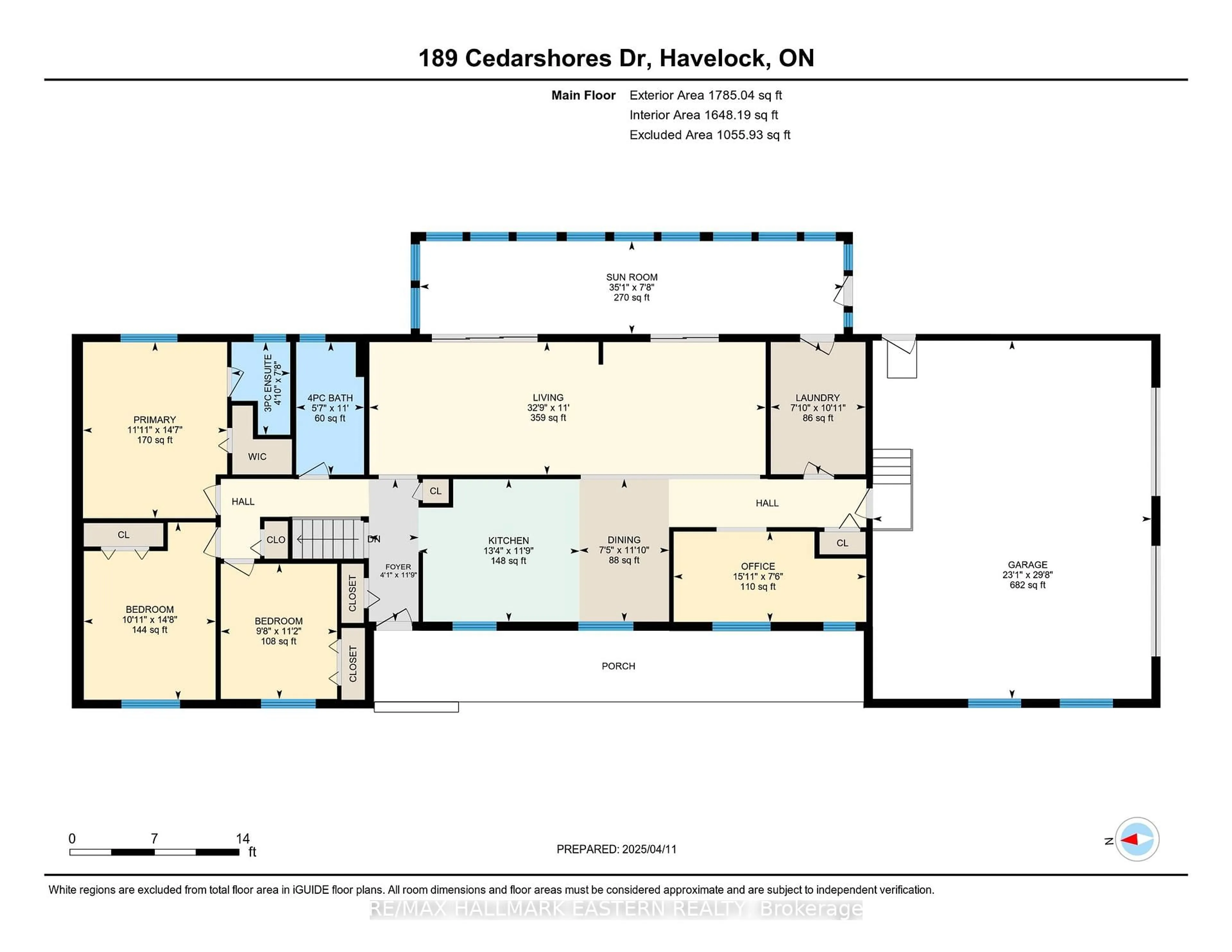 Floor plan for 189 Cedarshores Dr, Trent Hills Ontario K0L 1Z0