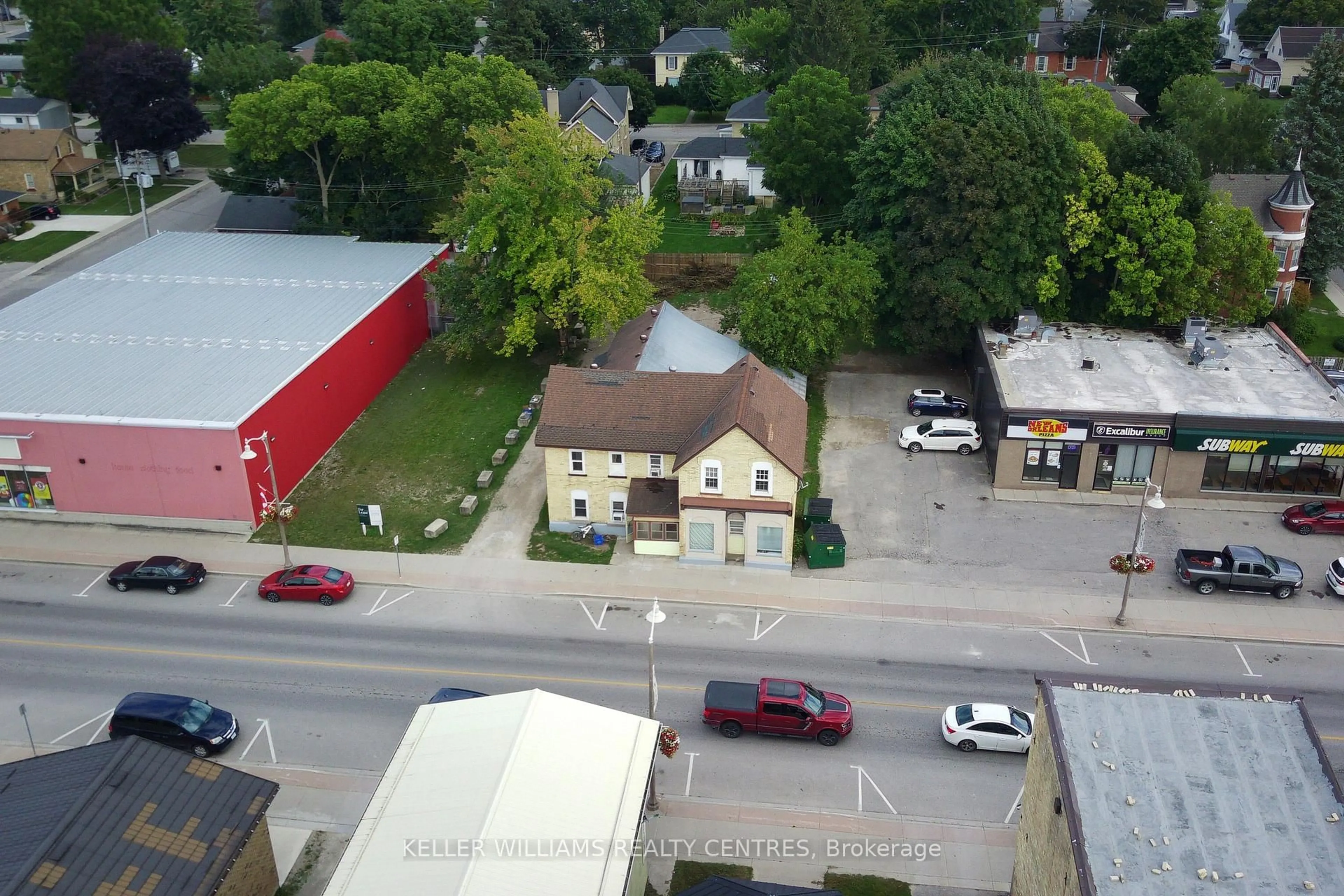 A pic from outside/outdoor area/front of a property/back of a property/a pic from drone, street for 329 Josephine St, North Huron Ontario N0G 2W0