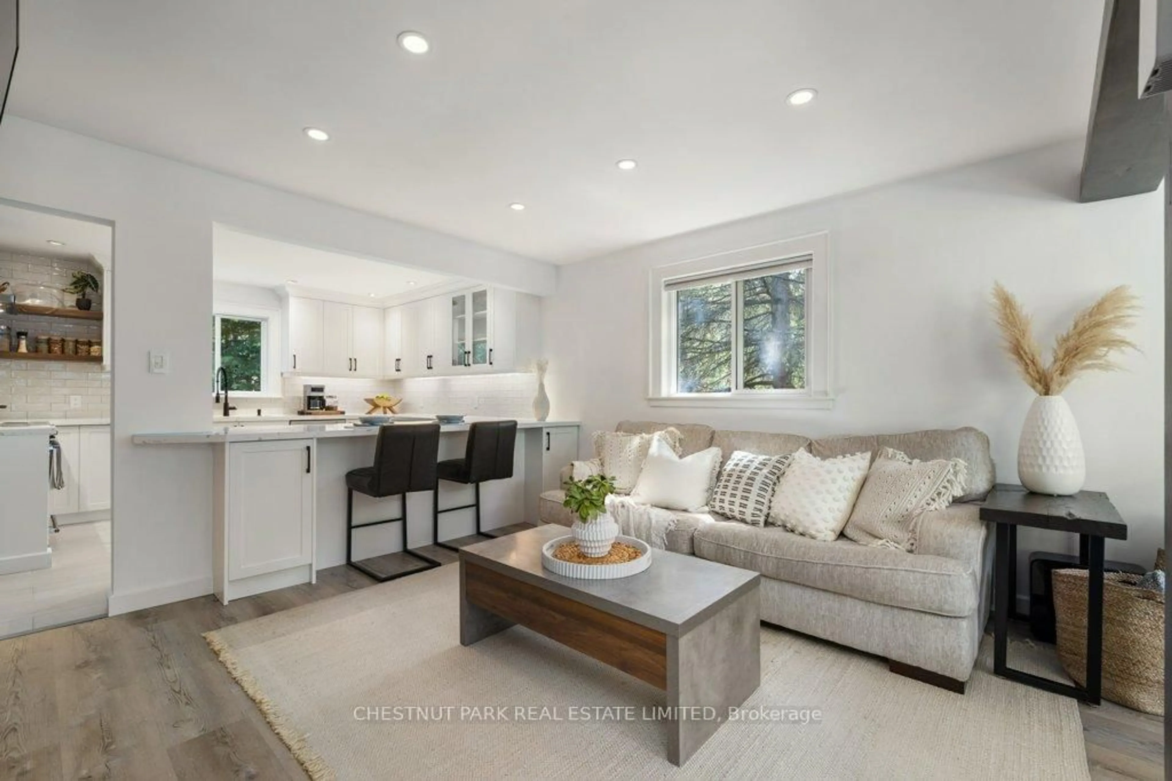 Open concept kitchen, ceramic/tile floor for 634 Cedarstone Rd, Tamworth Ontario K0K 3G0