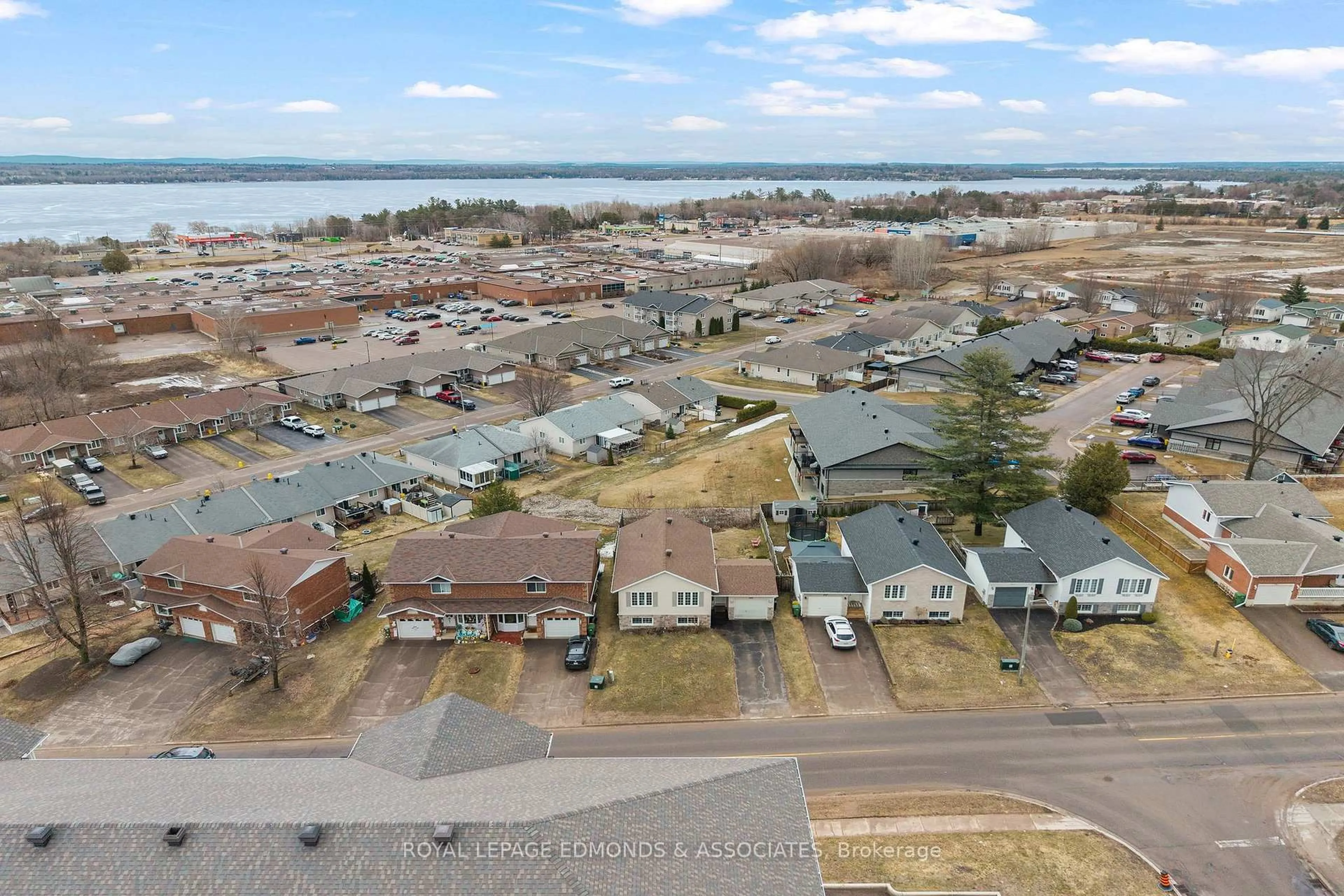 A pic from outside/outdoor area/front of a property/back of a property/a pic from drone, water/lake/river/ocean view for 495 Angus Campbell Dr, Pembroke Ontario K8A 8K7