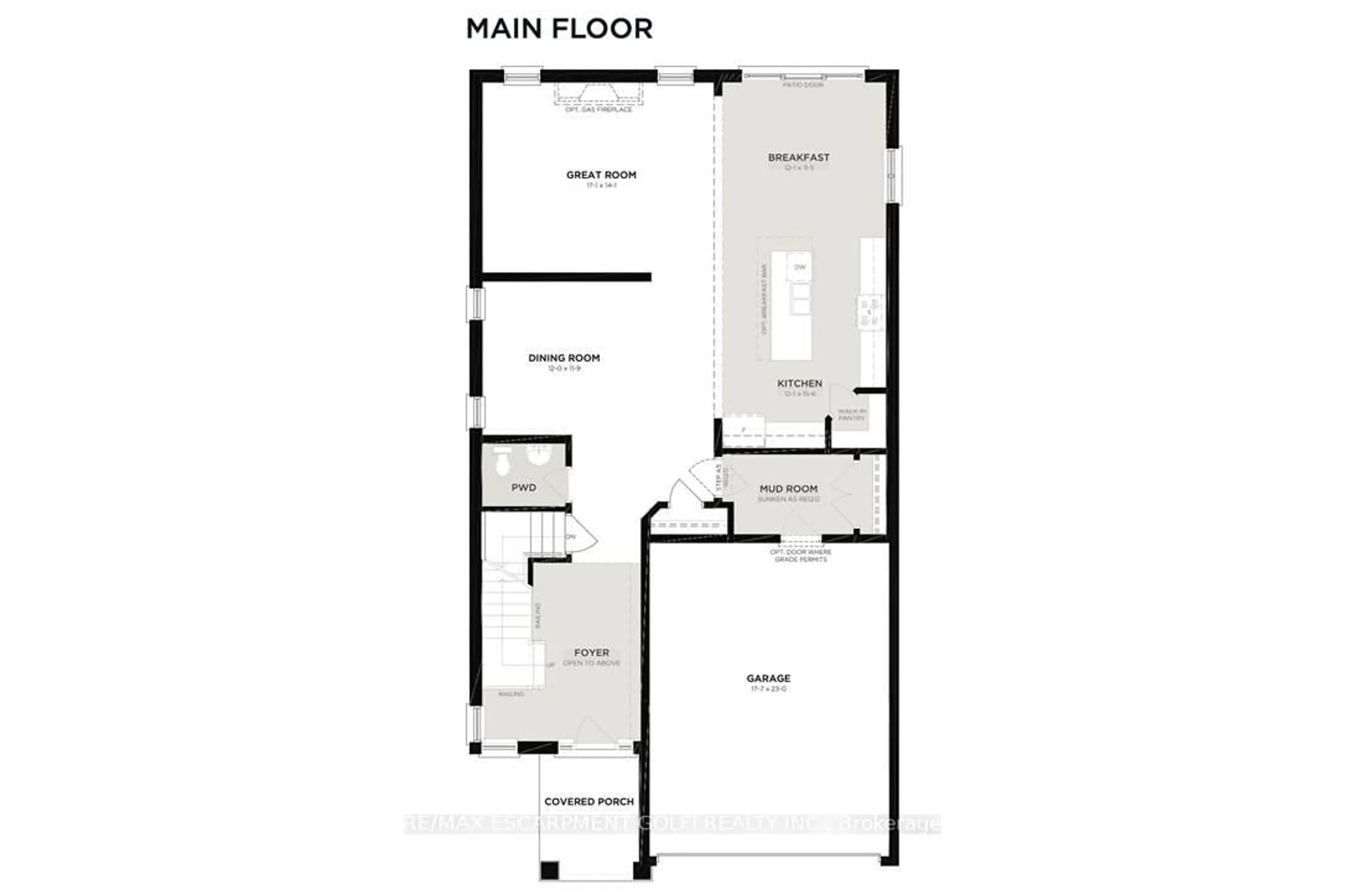 Floor plan for 266 McNeilly Rd, Hamilton Ontario L8E 5H2