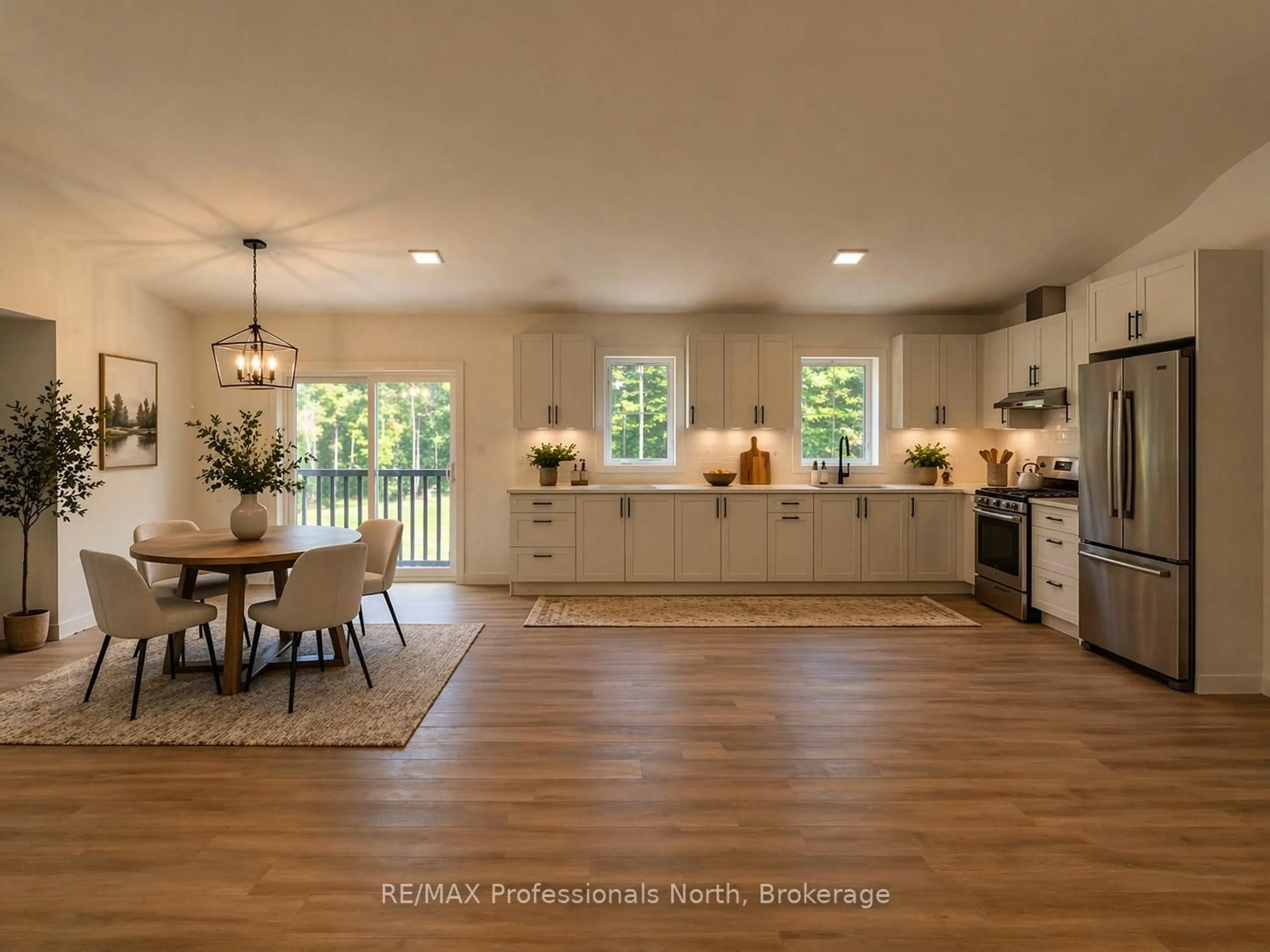 Open concept kitchen, unknown for 282 ECHO RIDGE Rd, Kearney Ontario P0A 1M0