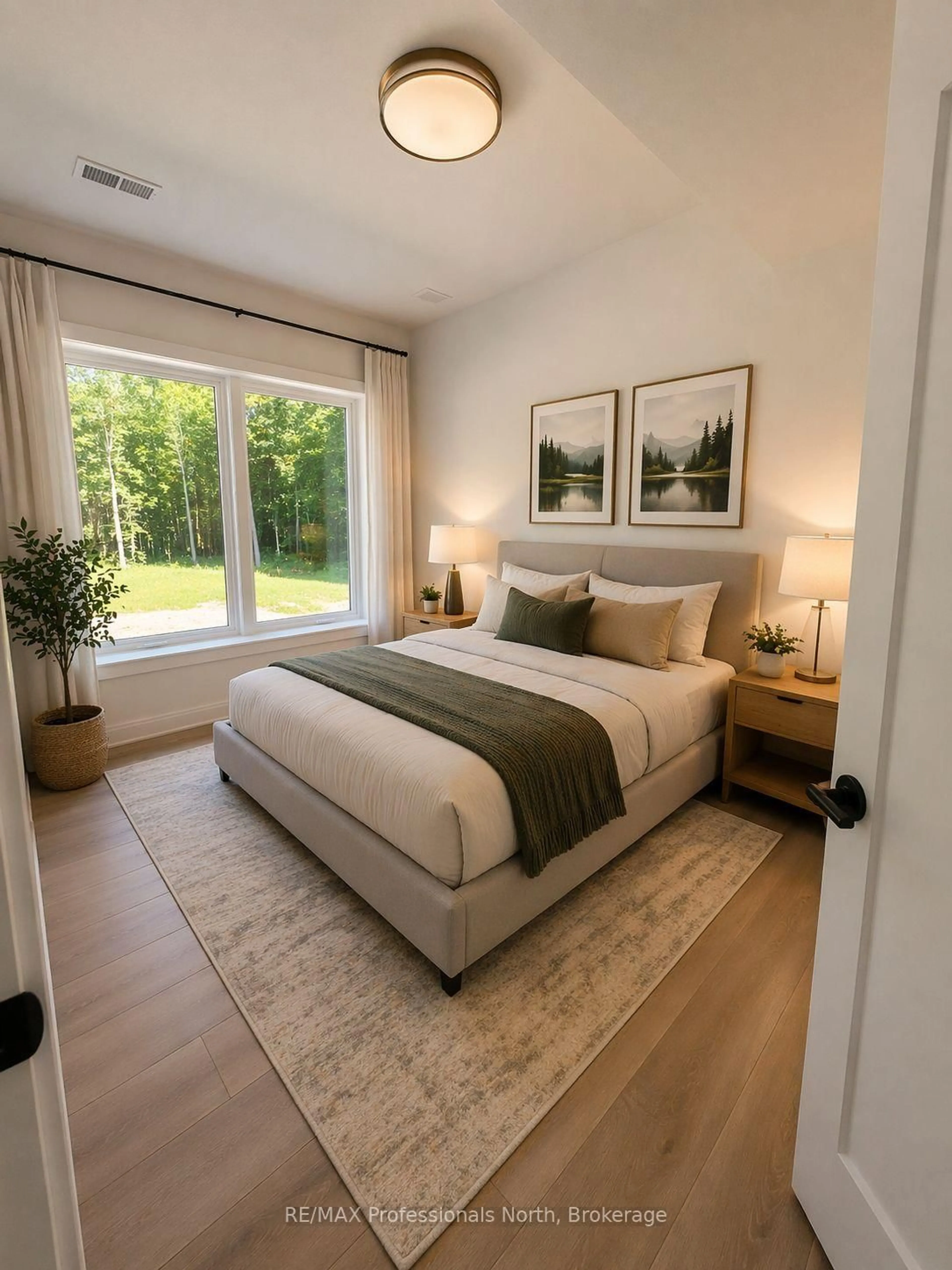 Bedroom with bed, unknown for 282 ECHO RIDGE Rd, Kearney Ontario P0A 1M0