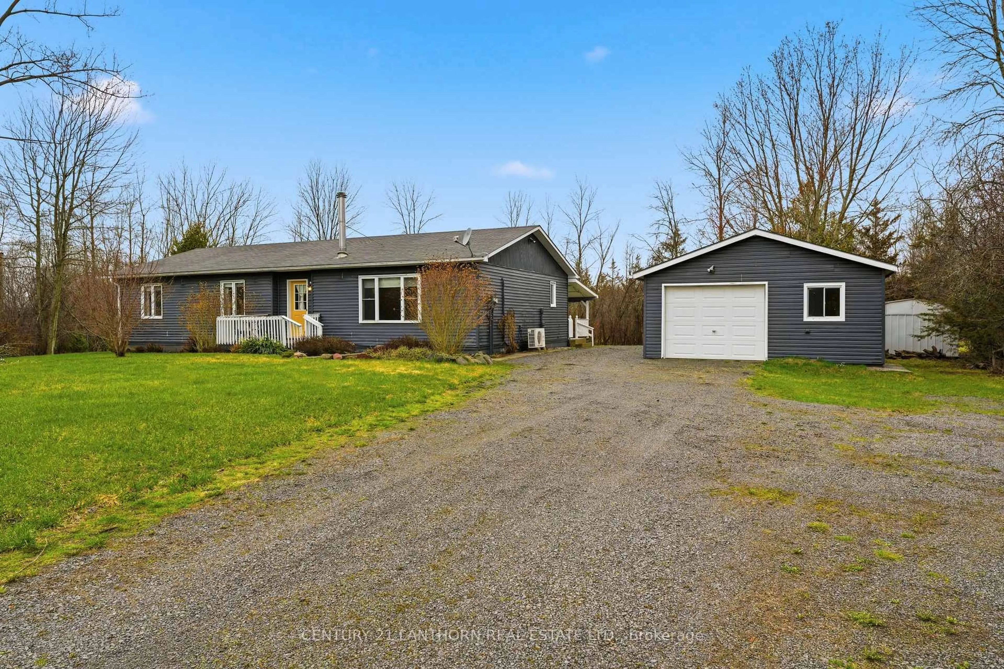 A pic from outside/outdoor area/front of a property/back of a property/a pic from drone, street for 2494 Salem Rd, Prince Edward County Ontario K0K 1T0