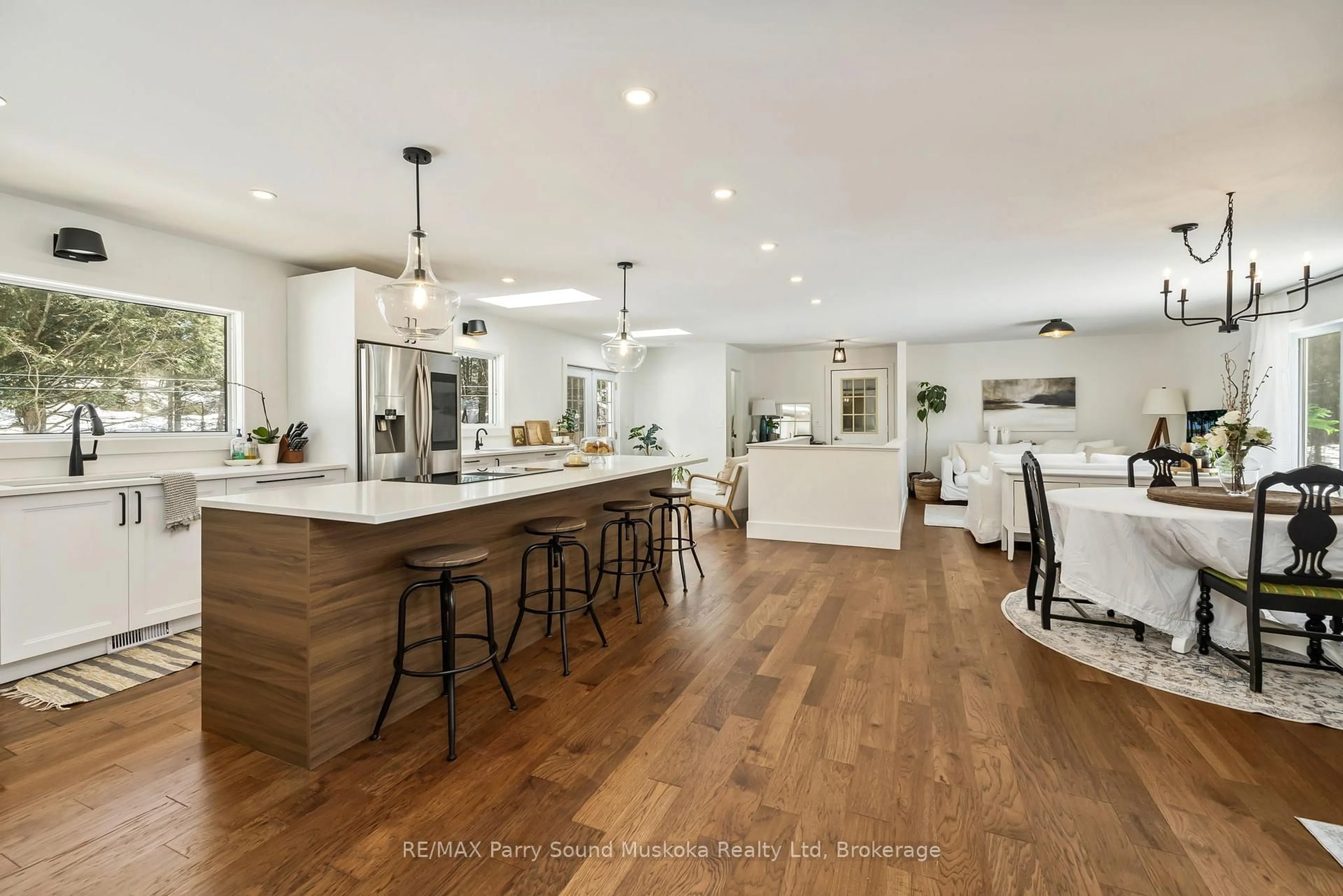 Open concept kitchen, unknown for 31 Lake Forest Dr, McDougall Ontario P2A 2W9