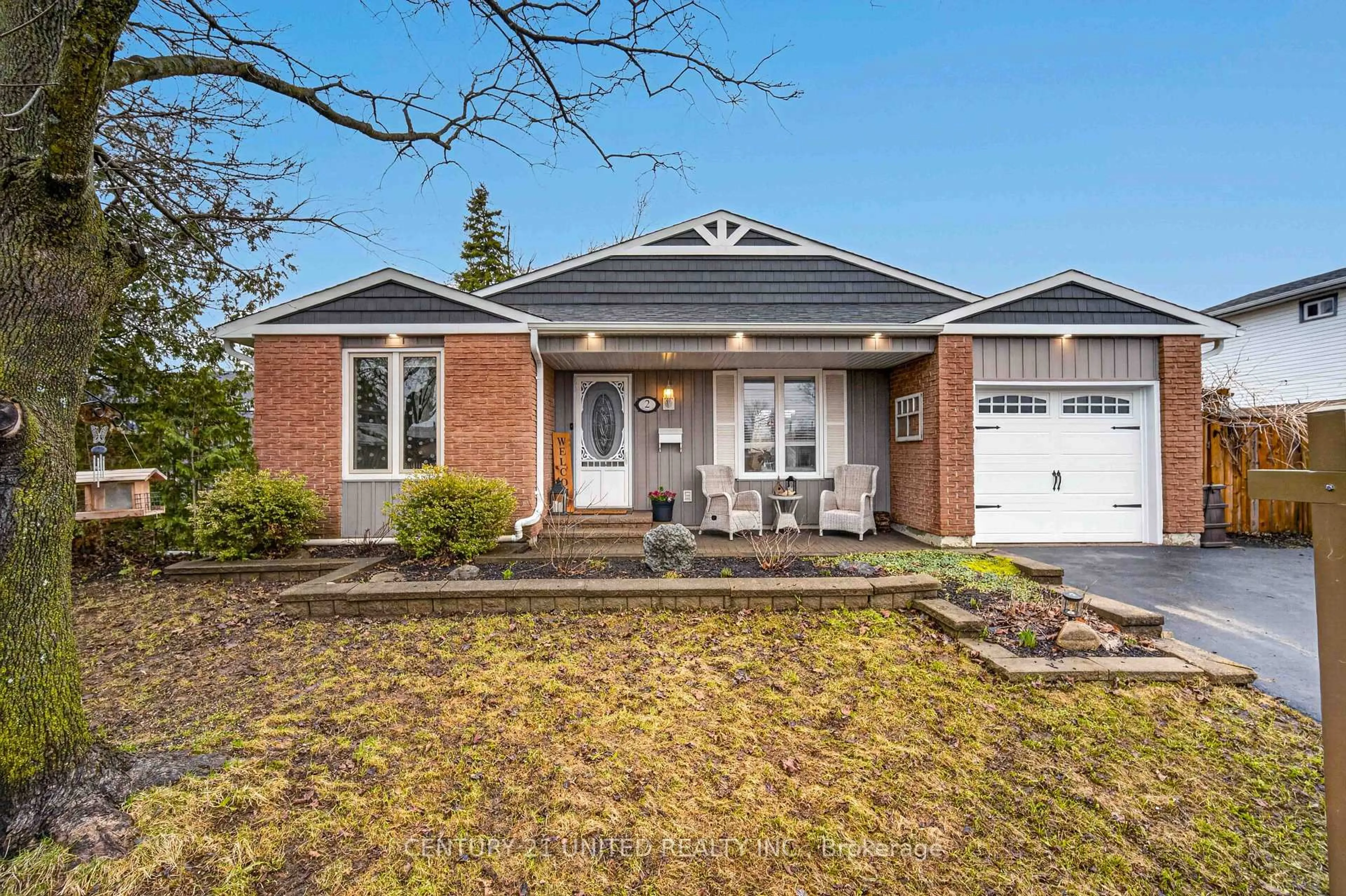 Home with brick exterior material, street for 2 Rogers Rd, Kawartha Lakes Ontario K9V 5C3