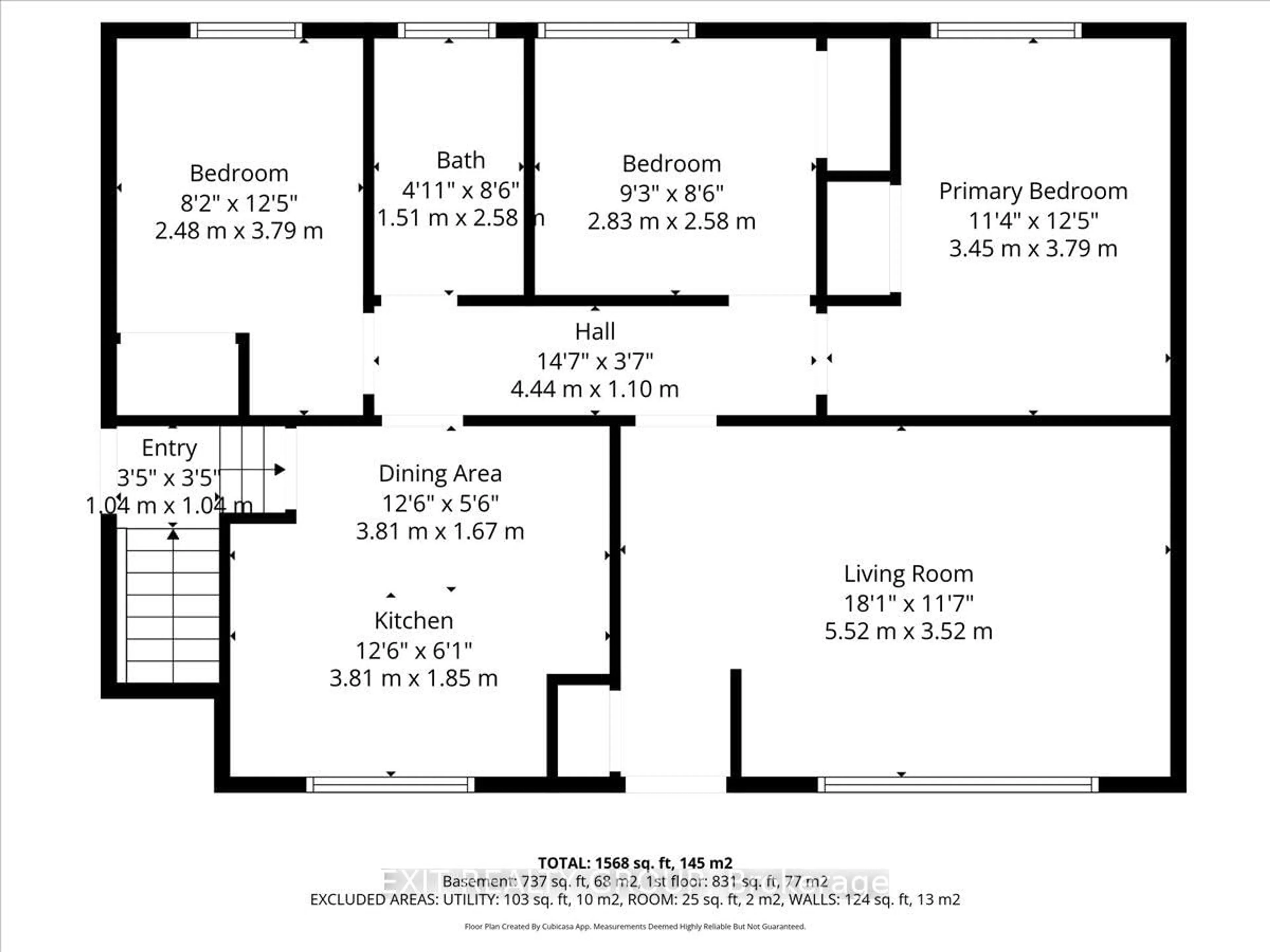 Floor plan for 518 Aikins Rd, Quinte West Ontario K8V 5P5
