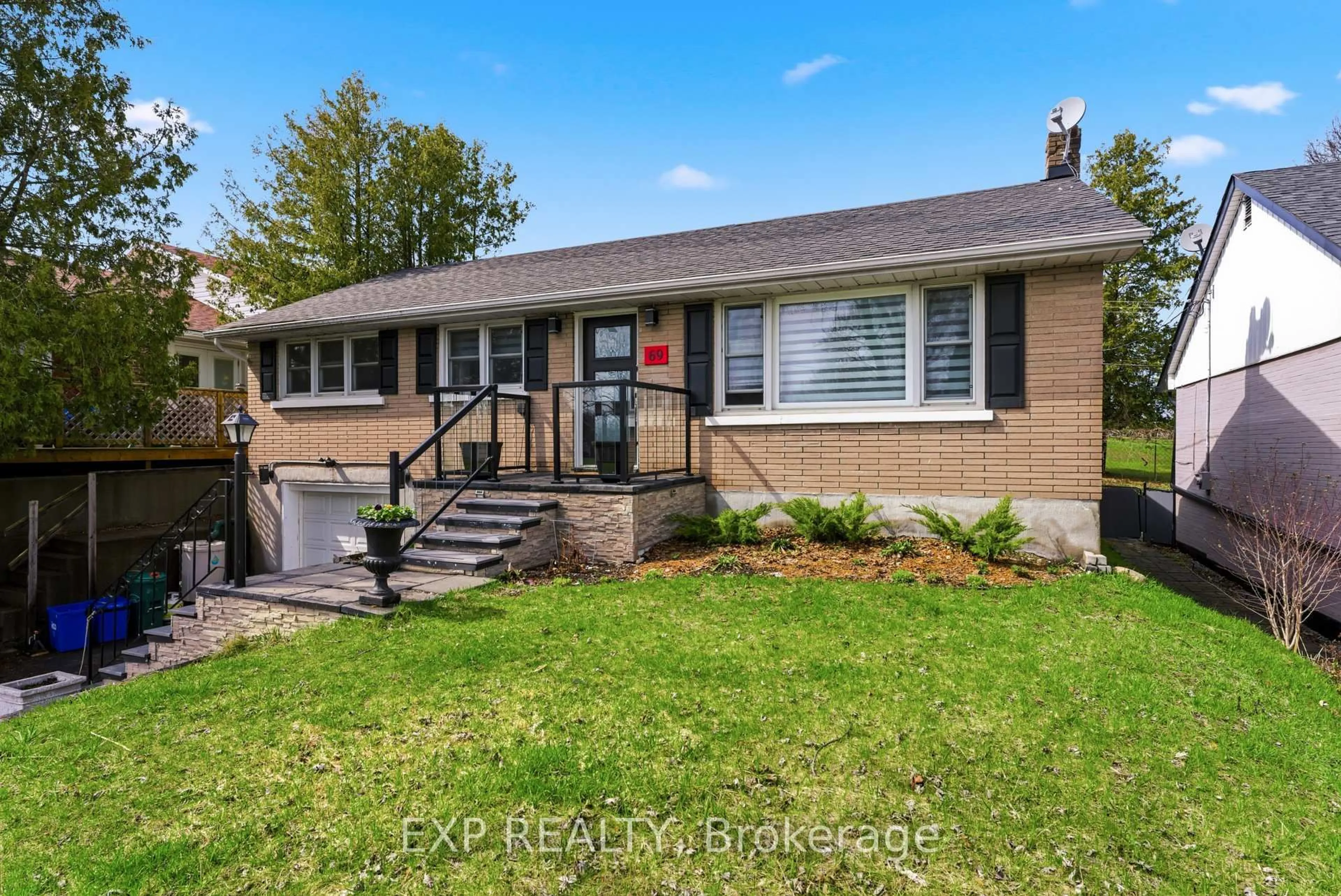 Home with brick exterior material, street for 69 First Ave, Quinte West Ontario K8V 4C2