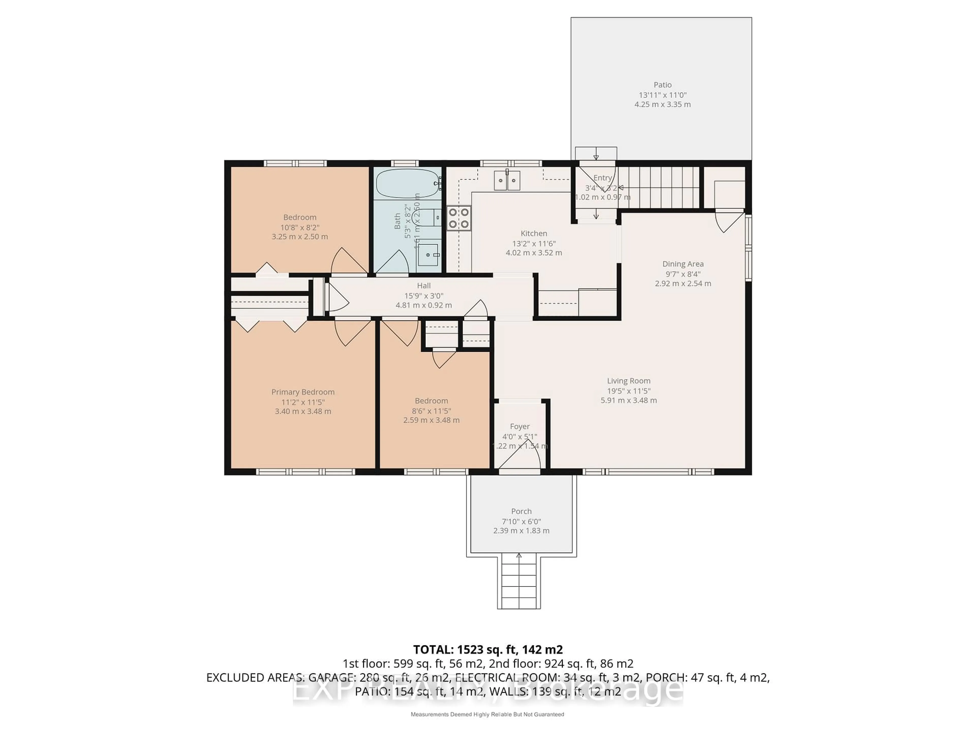Floor plan for 69 First Ave, Quinte West Ontario K8V 4C2