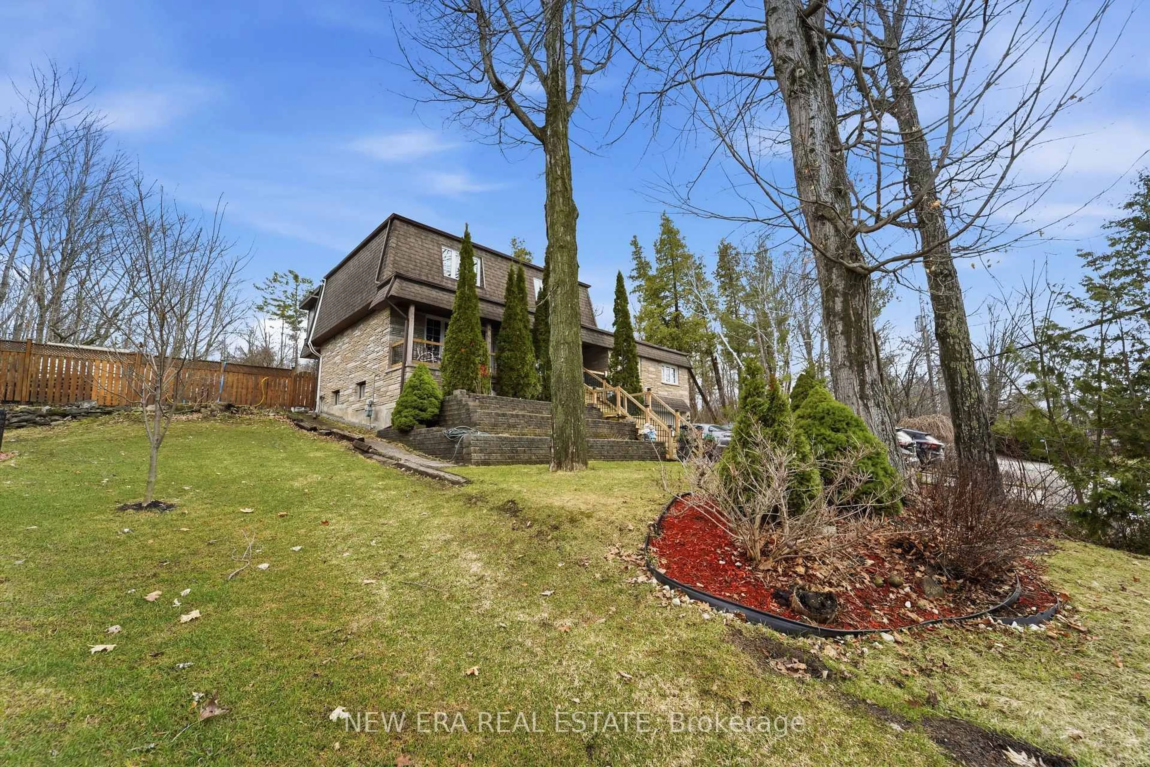A pic from outside/outdoor area/front of a property/back of a property/a pic from drone, water/lake/river/ocean view for 645 Hatton Ave, Selwyn Ontario K0L 1H0