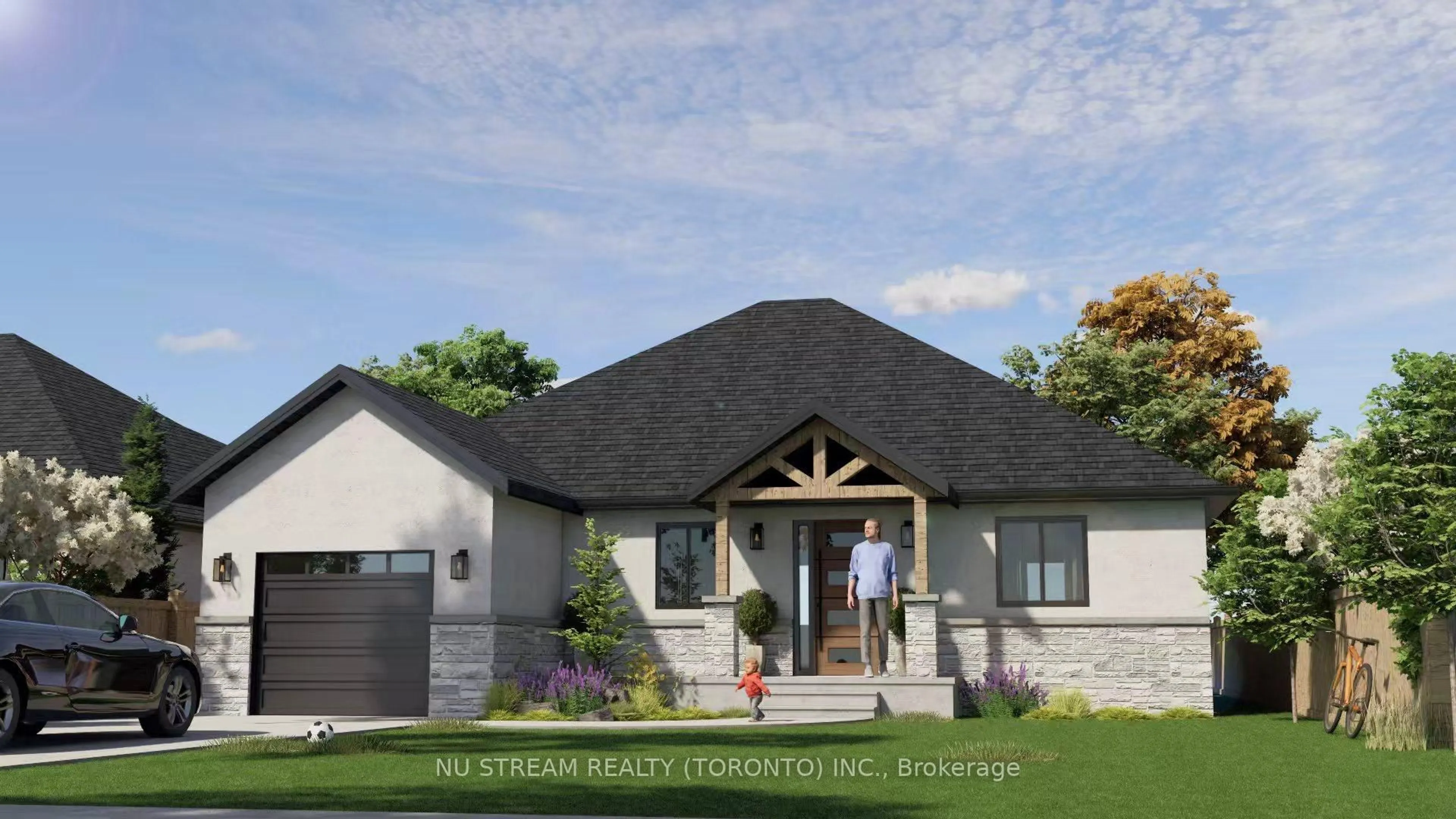 Home with brick exterior material, street for Lot #23 Ambassador Beach Rd, Essex Ontario N0R 1G0