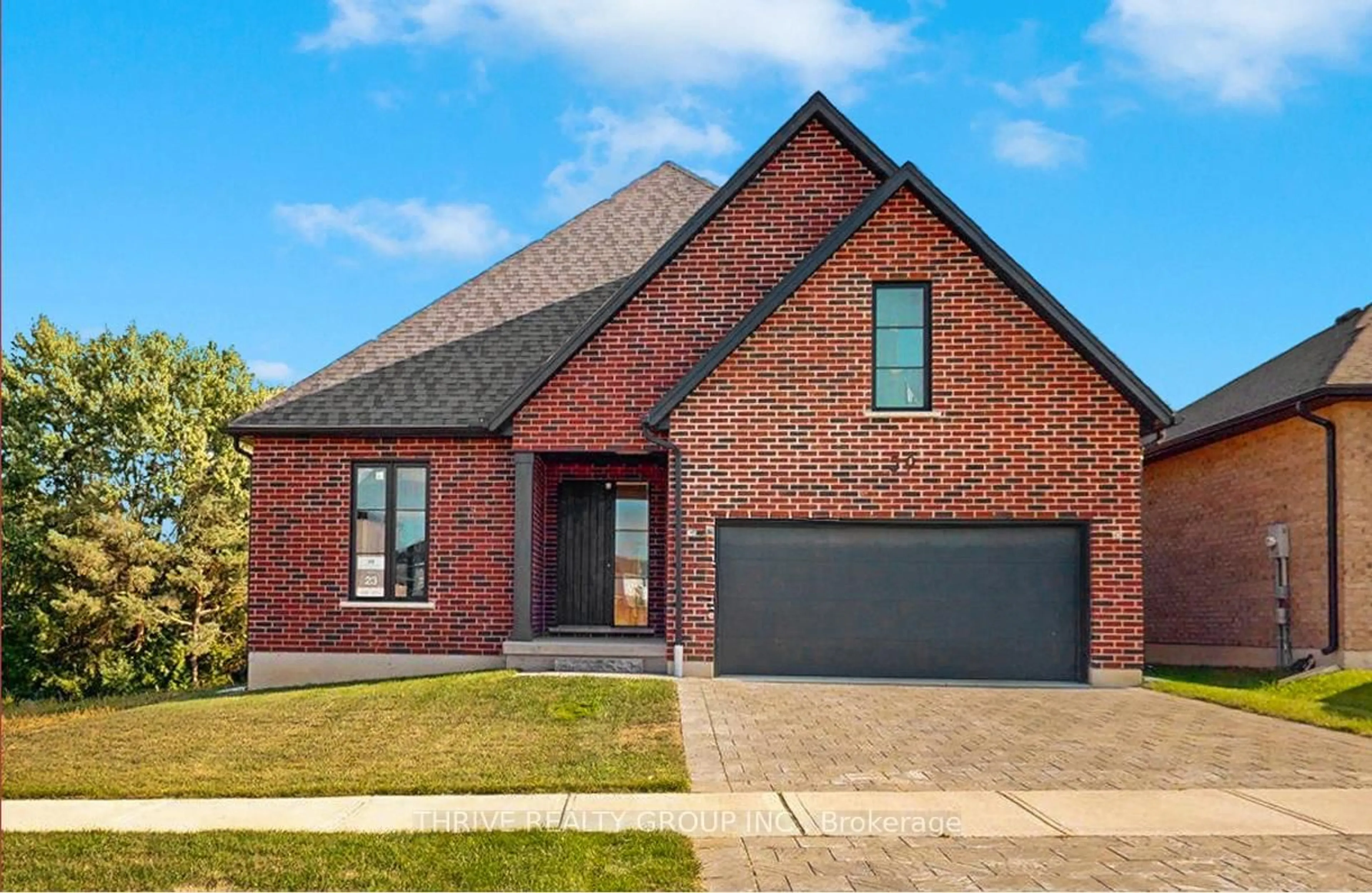 Home with brick exterior material, street for 59 Basil Cres, Middlesex Centre Ontario N0M 2A0