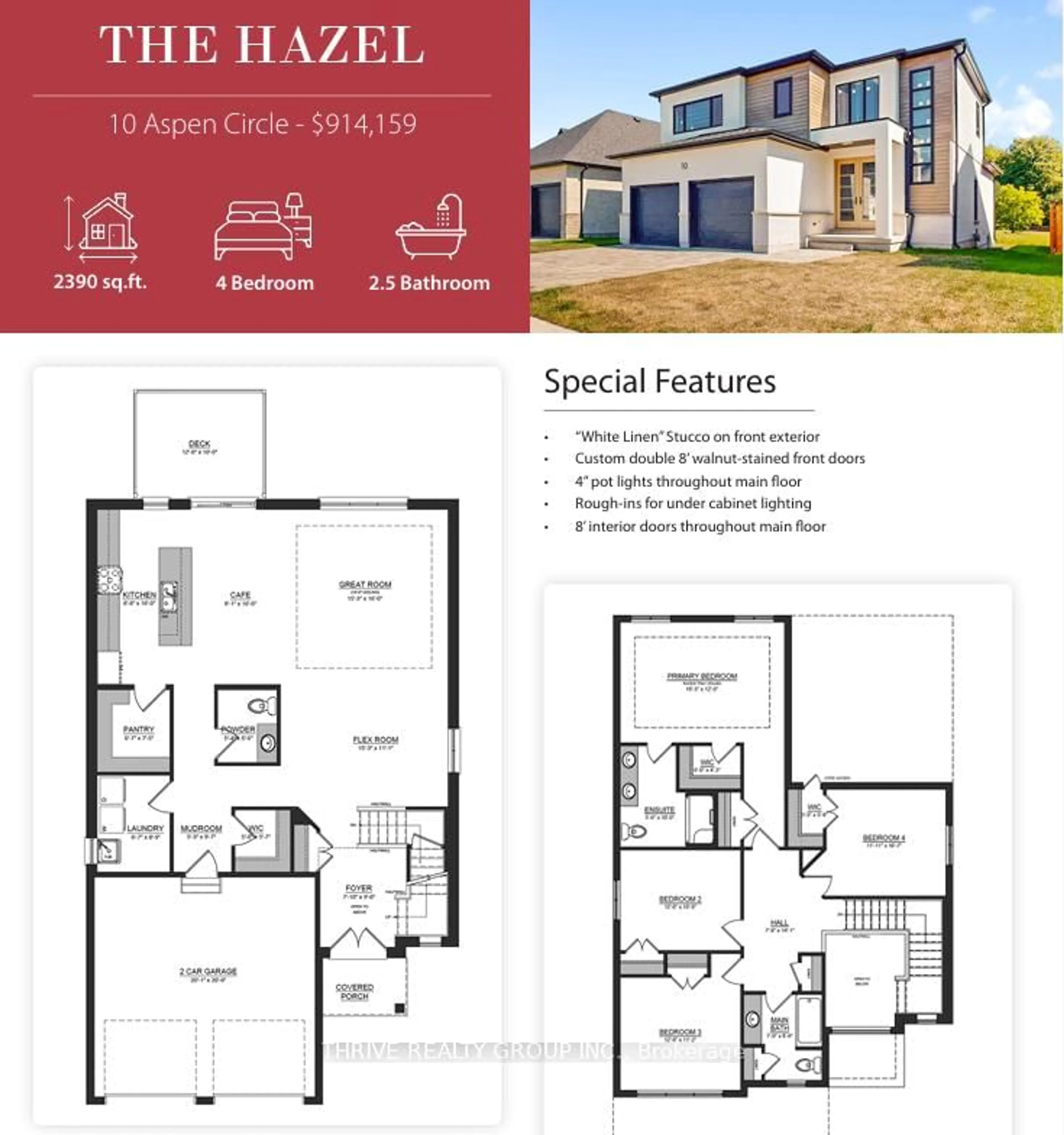 Floor plan for 10 Aspen Circ, Thames Centre Ontario N0M 2P0