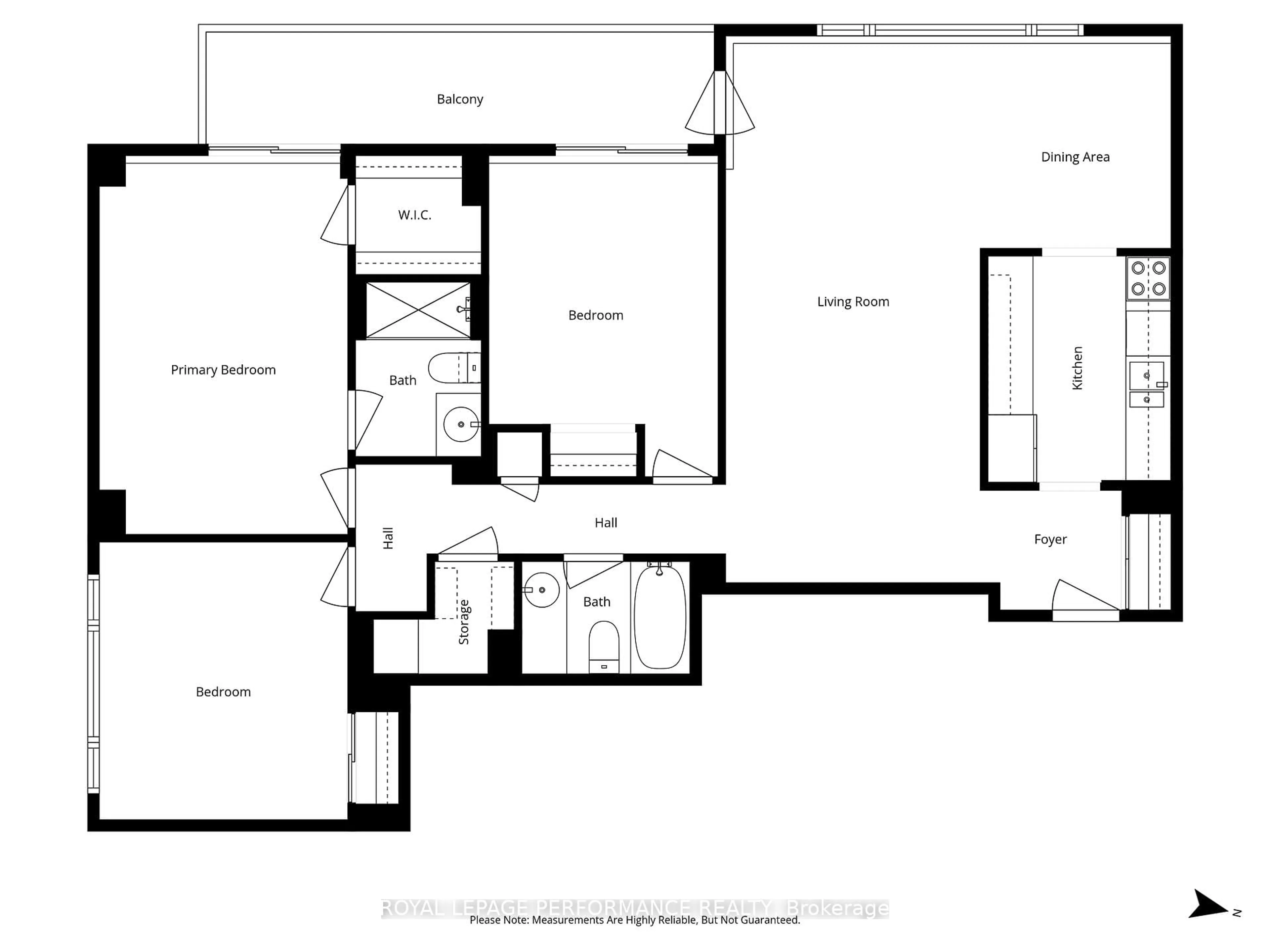Floor plan for 265 Poulin Ave #207, Ottawa Ontario K2B 7Y8