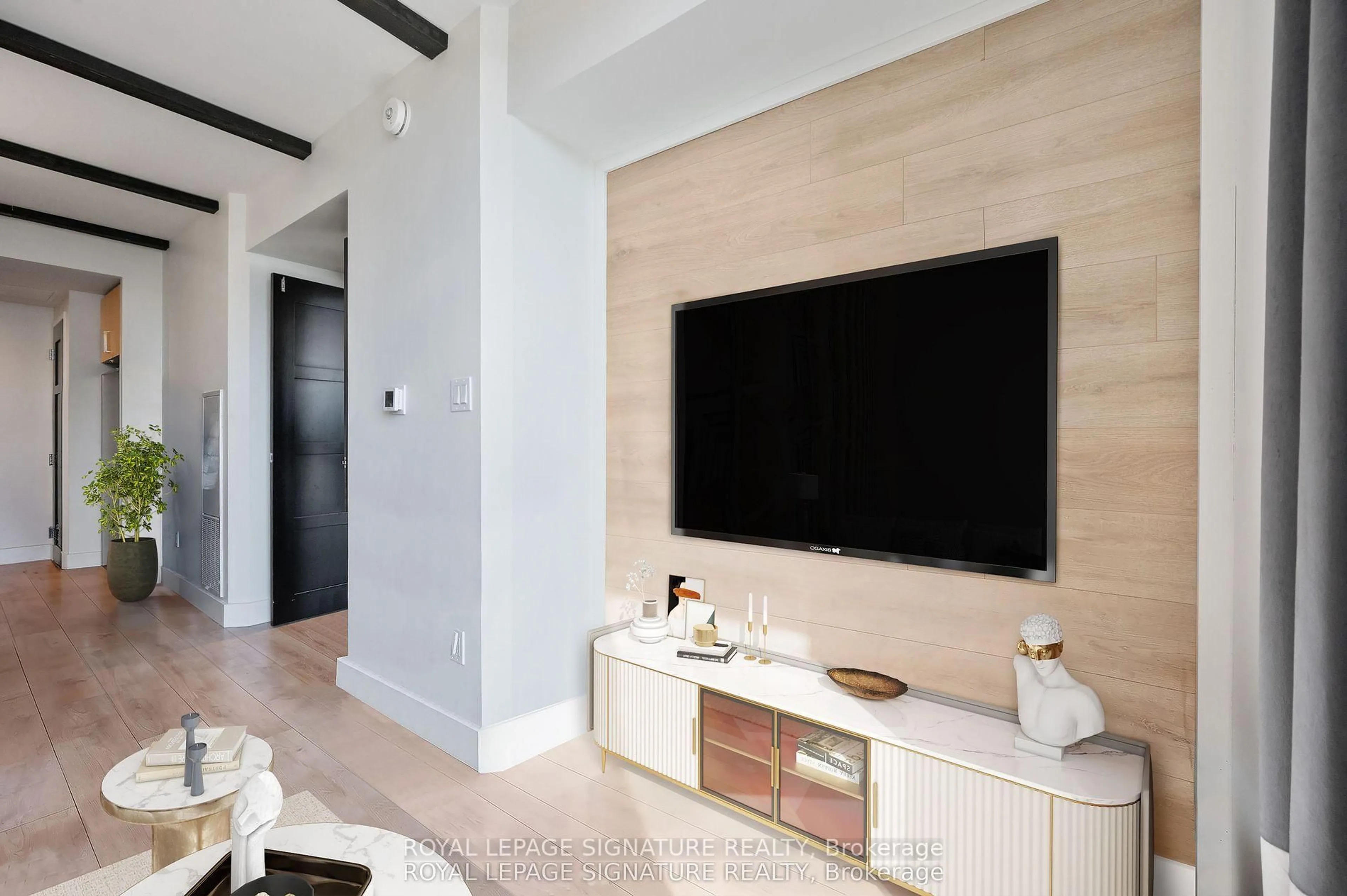 Home theater for 145 Columbia St #1135, Waterloo Ontario N2L 0K7