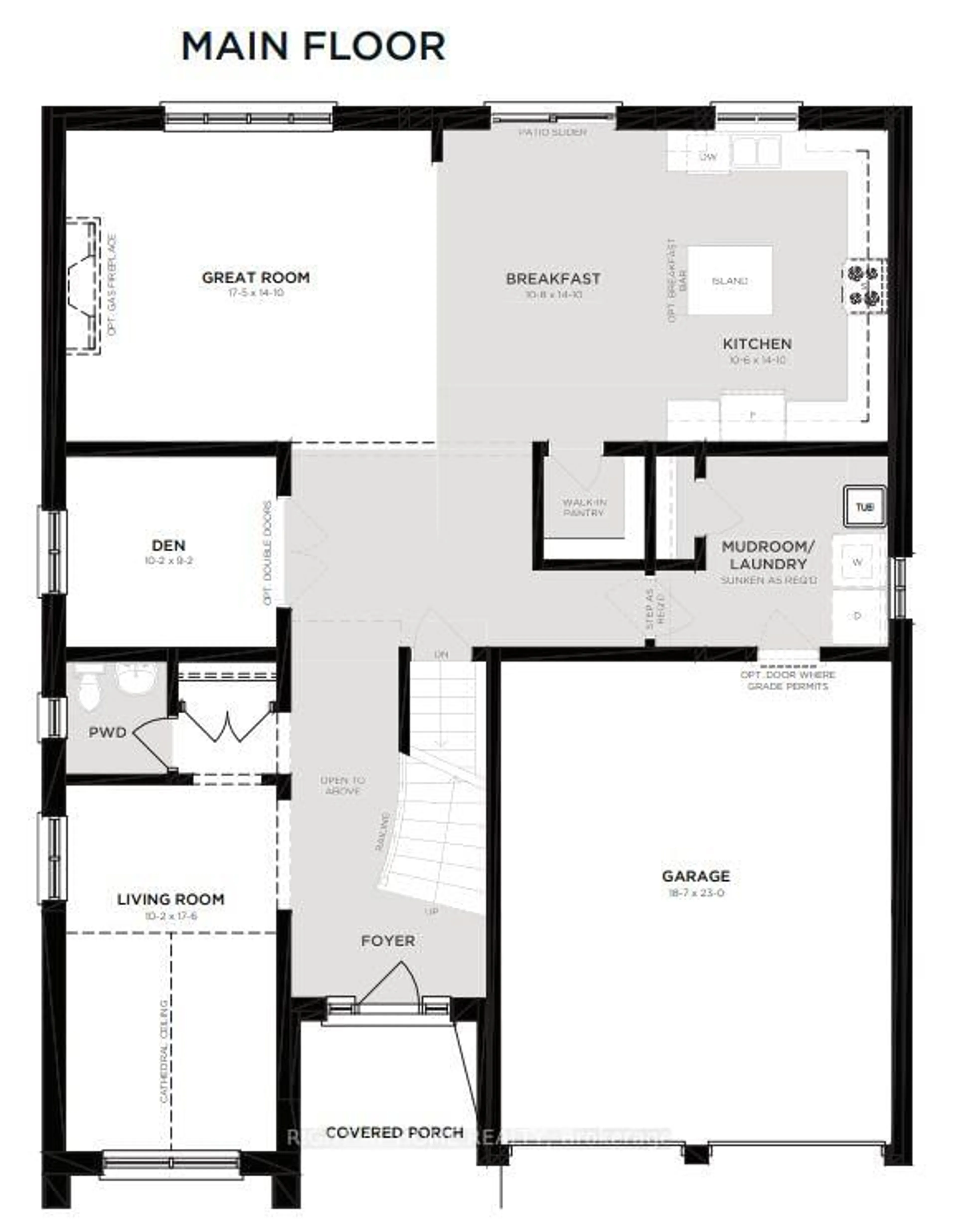 Floor plan for 260 Main St #2, Grimsby Ontario L3M 1S4