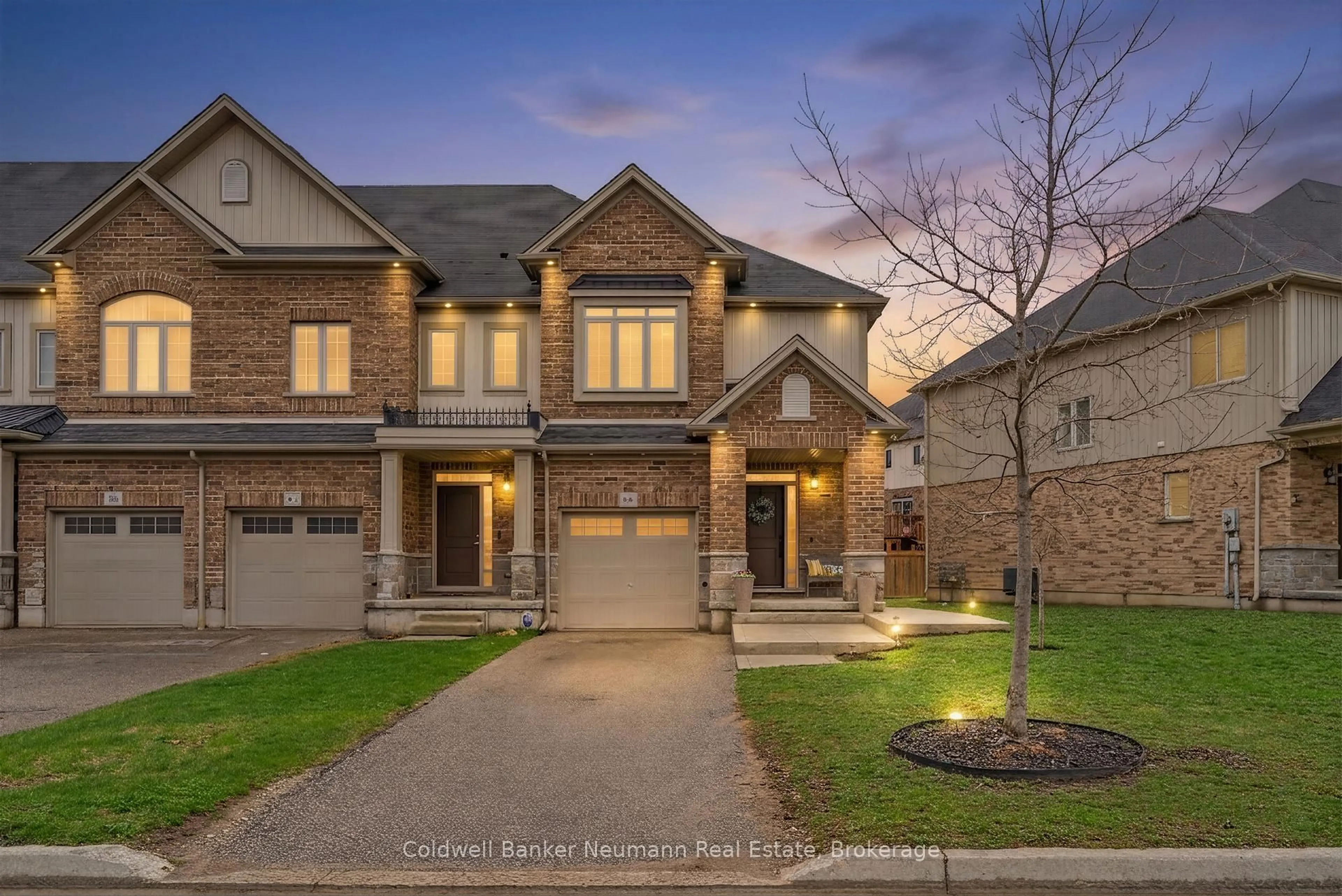 Home with brick exterior material, street for 86 Pettitt Dr, Guelph Ontario N1E 0M2