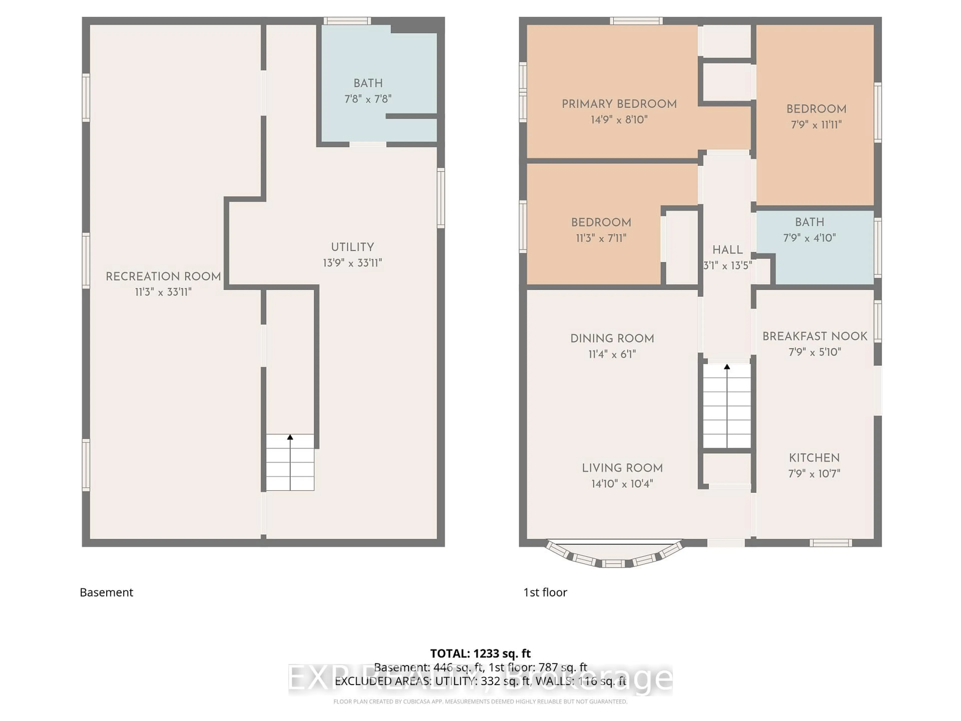 Floor plan for 507 Philip Cres, Cambridge Ontario N3H 2R4