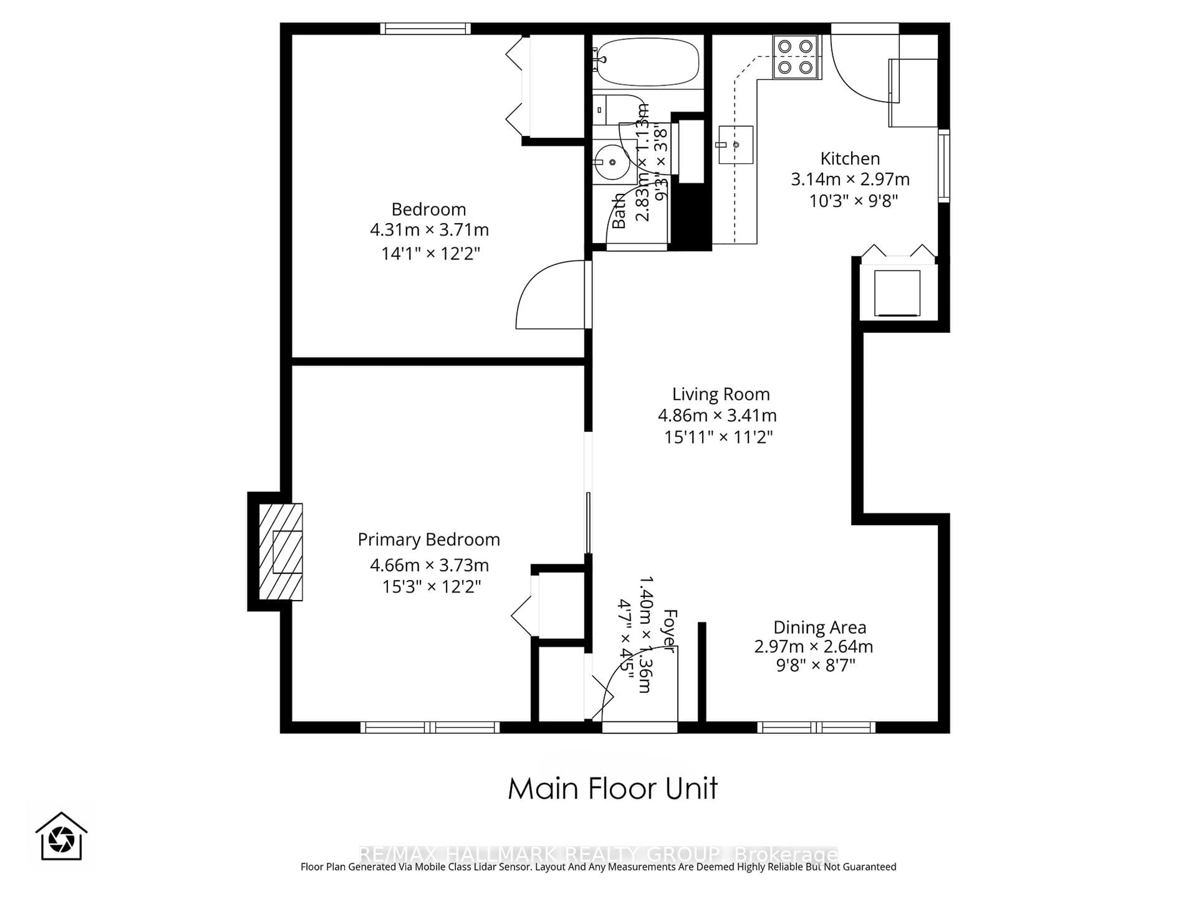 Floor plan for 69 Blackburn Ave, Ottawa Ontario K1N 8A4